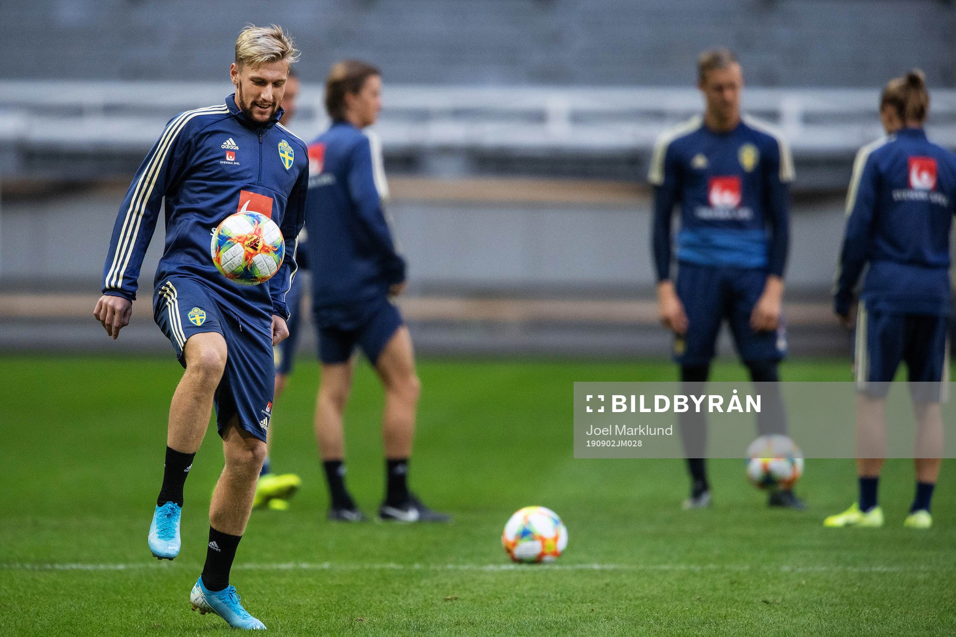 Emil Forsberg of the Swedish national football team