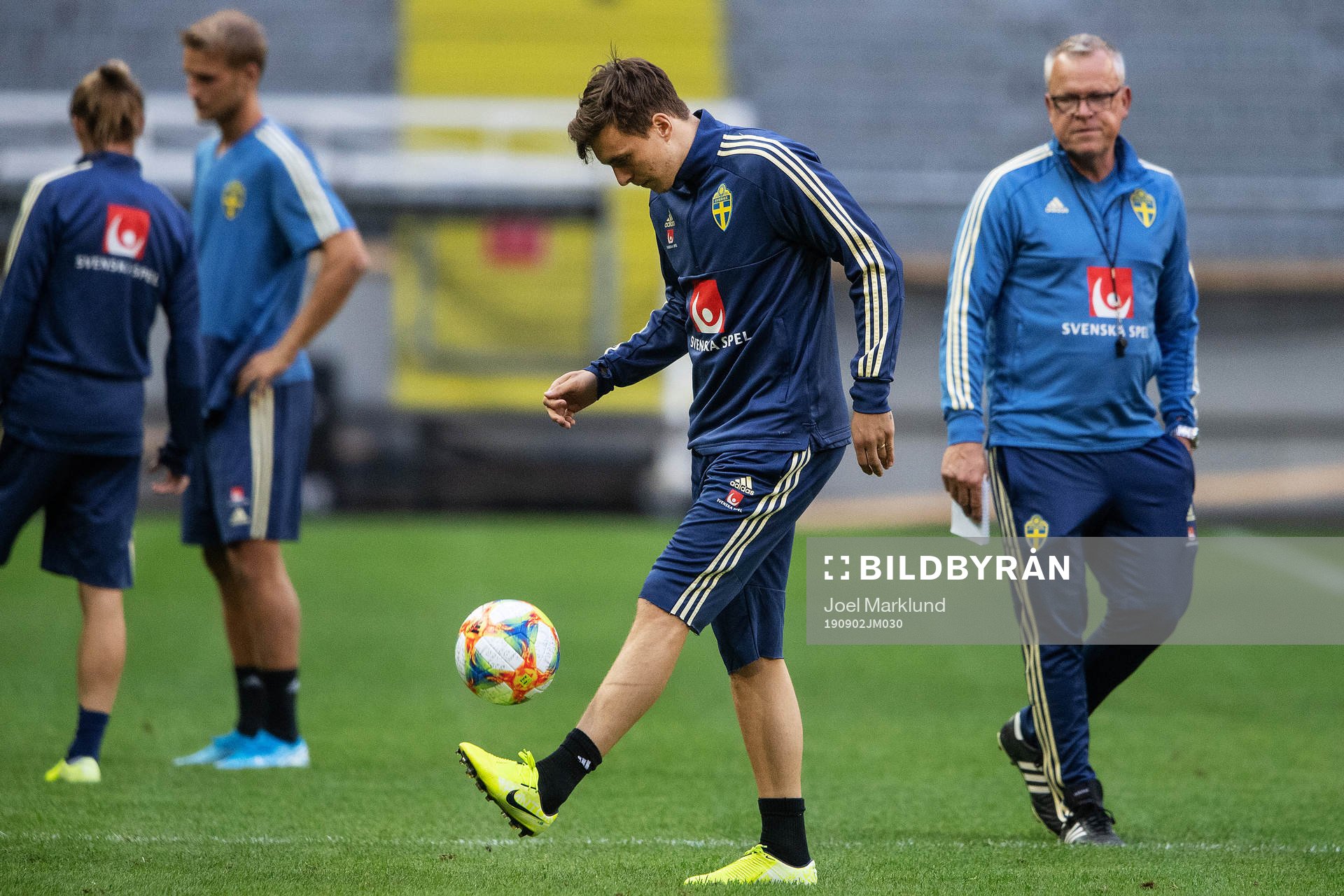Victor Nilsson Lindelöf of the Swedish national football