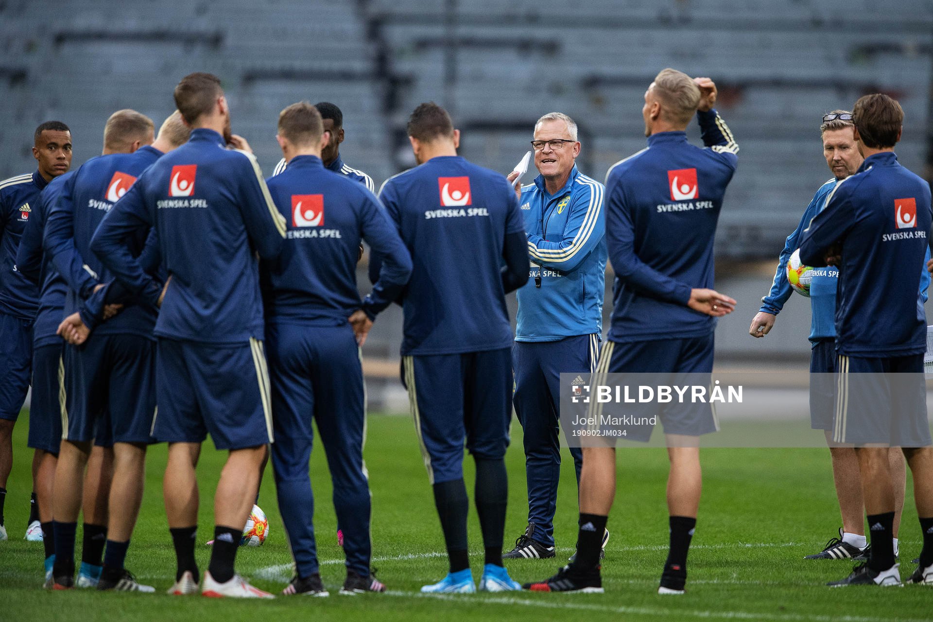 Janne Andersson, head coach of the Swedish national