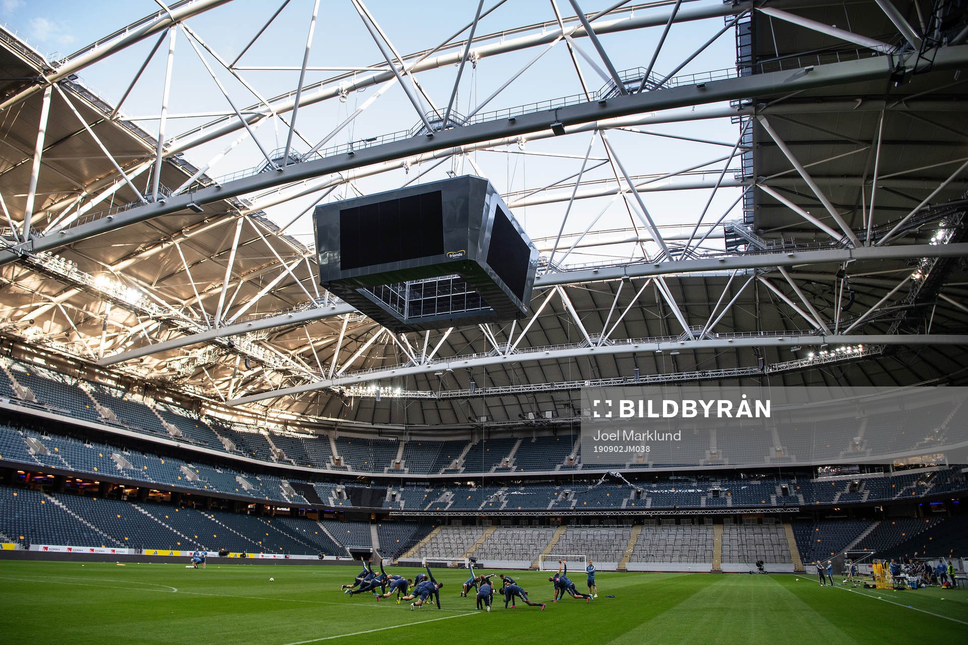 A general view of Friends arena