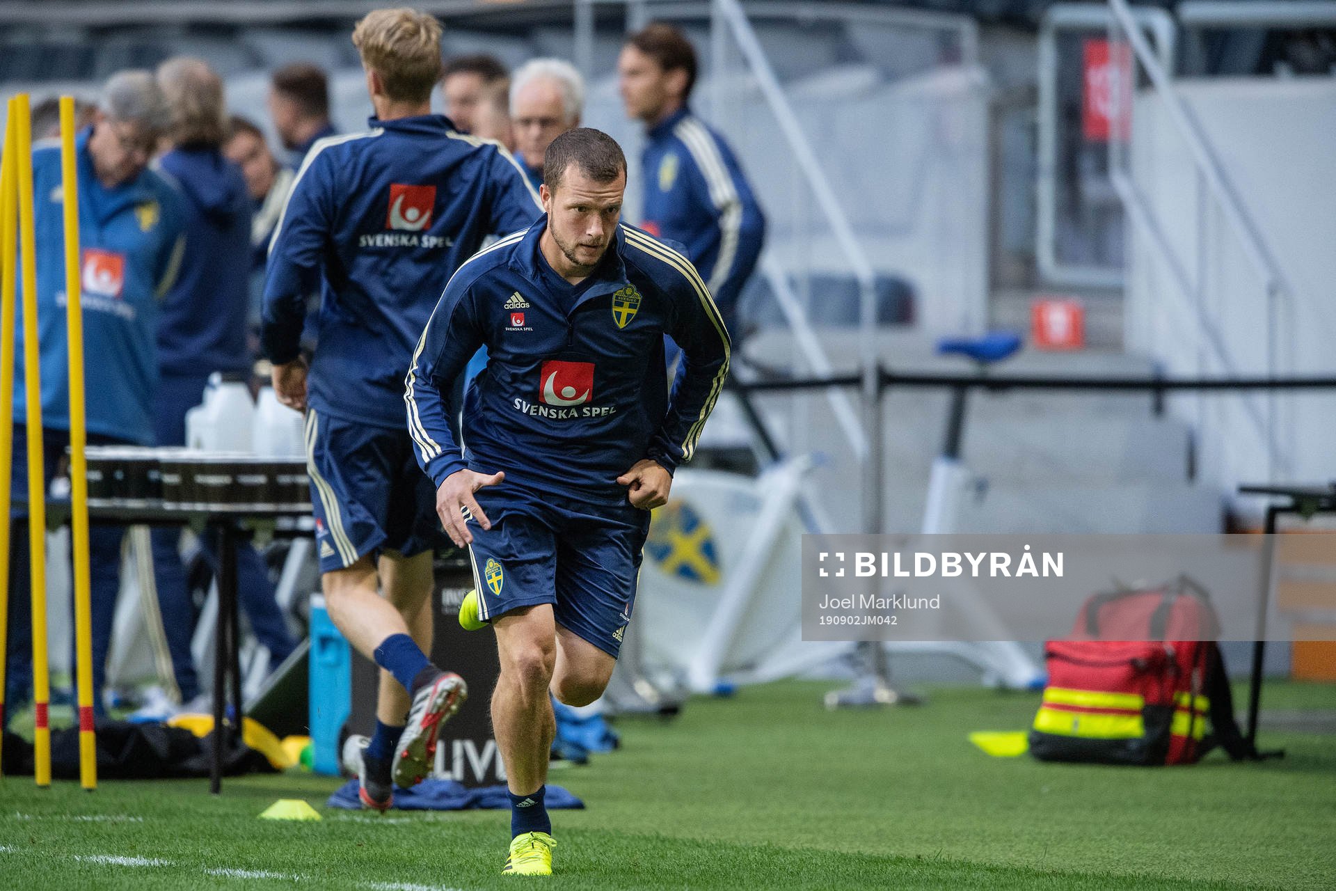 Jakob Johansson of the Swedish national football team