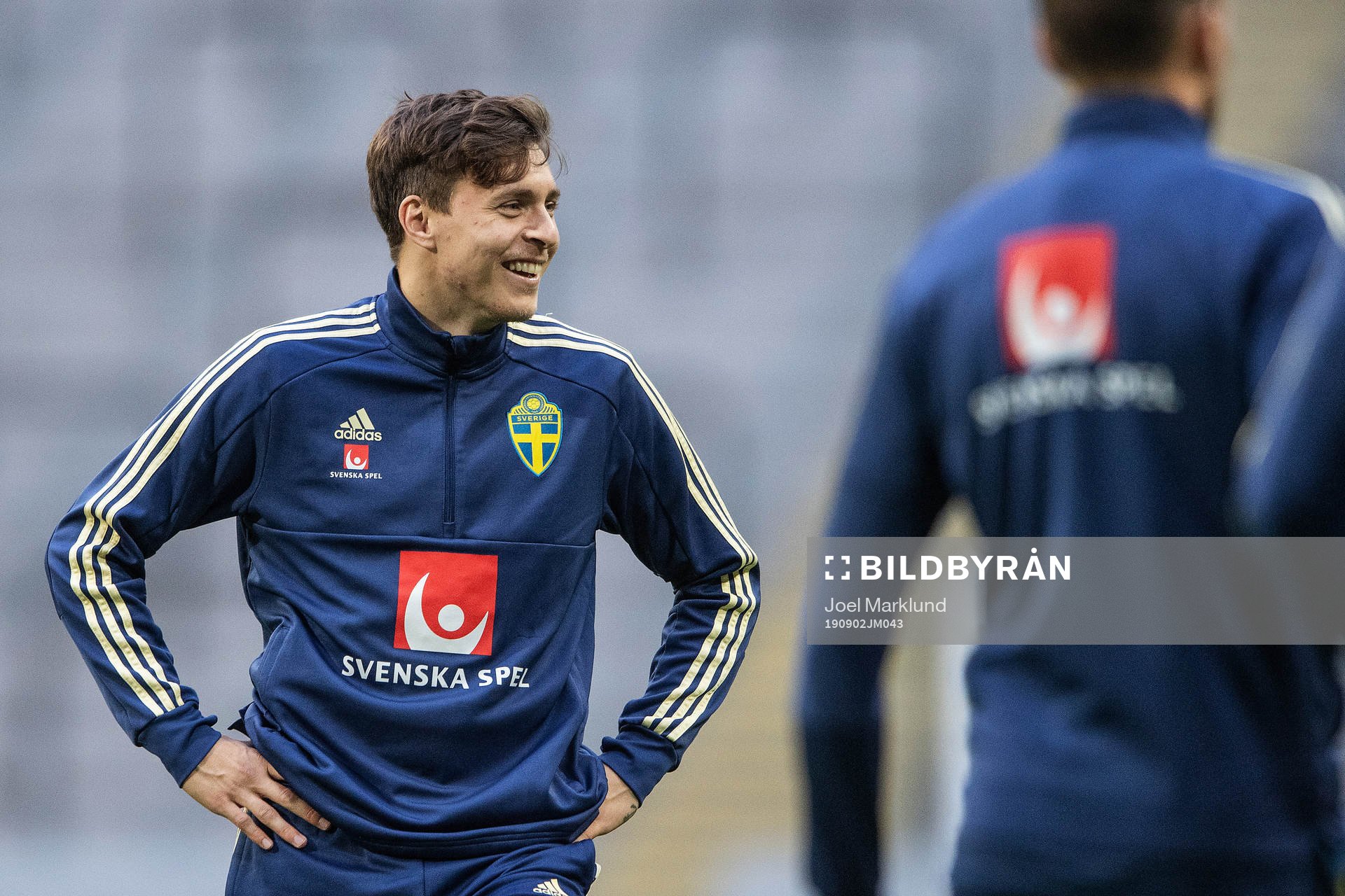 Victor Nilsson Lindelöf of the Swedish national football