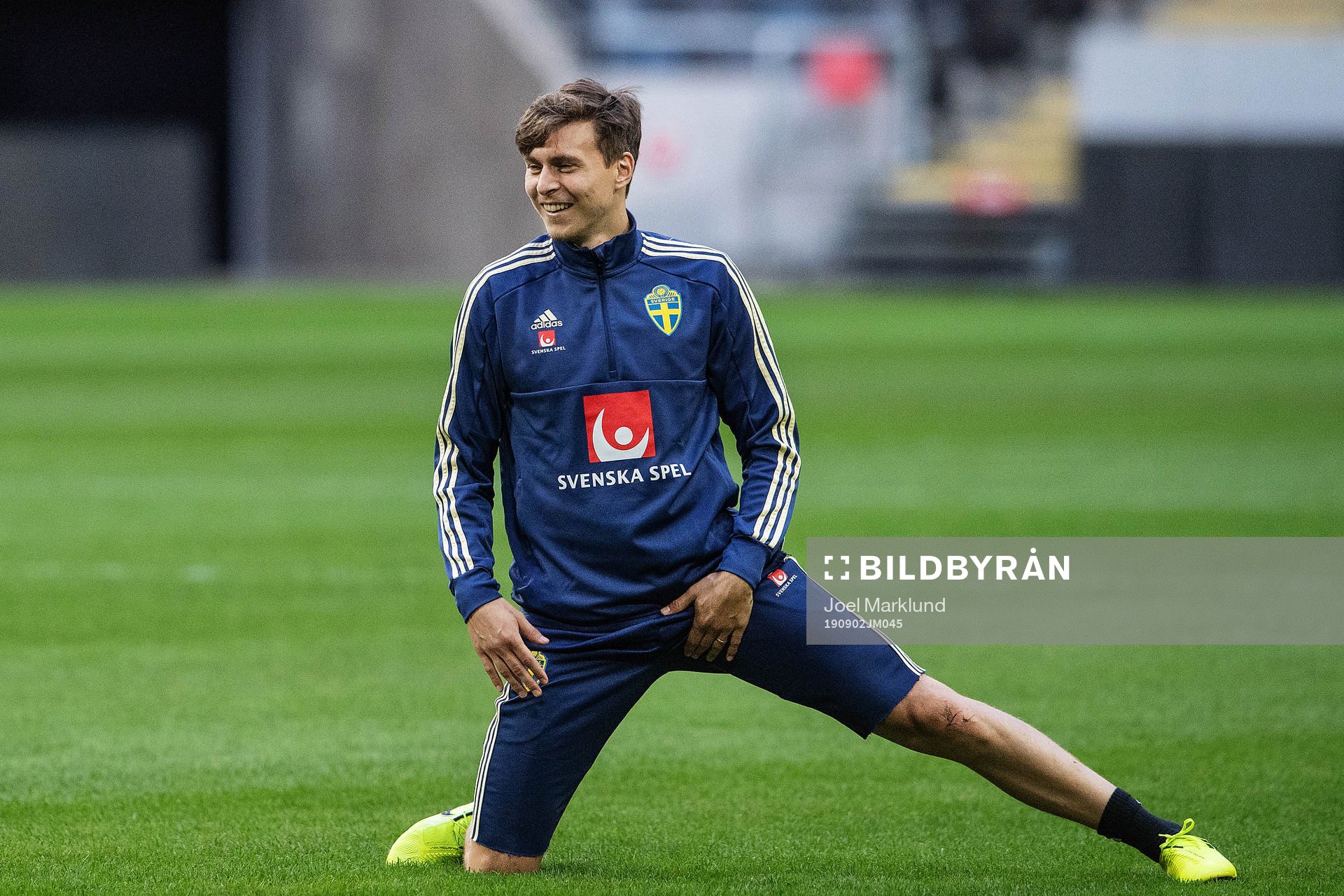 Victor Nilsson Lindelöf of the Swedish national football