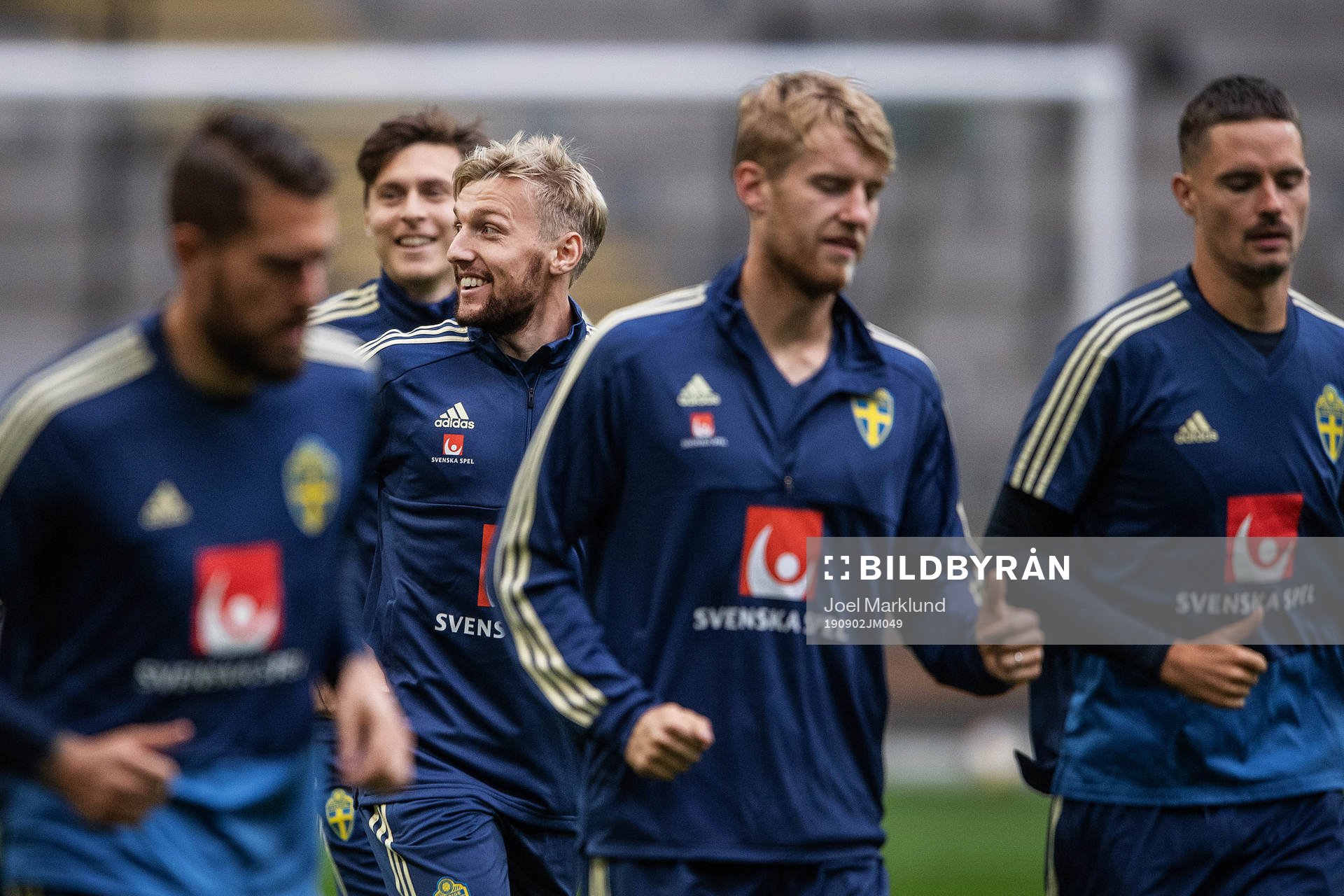 Emil Forsberg of the Swedish national football team