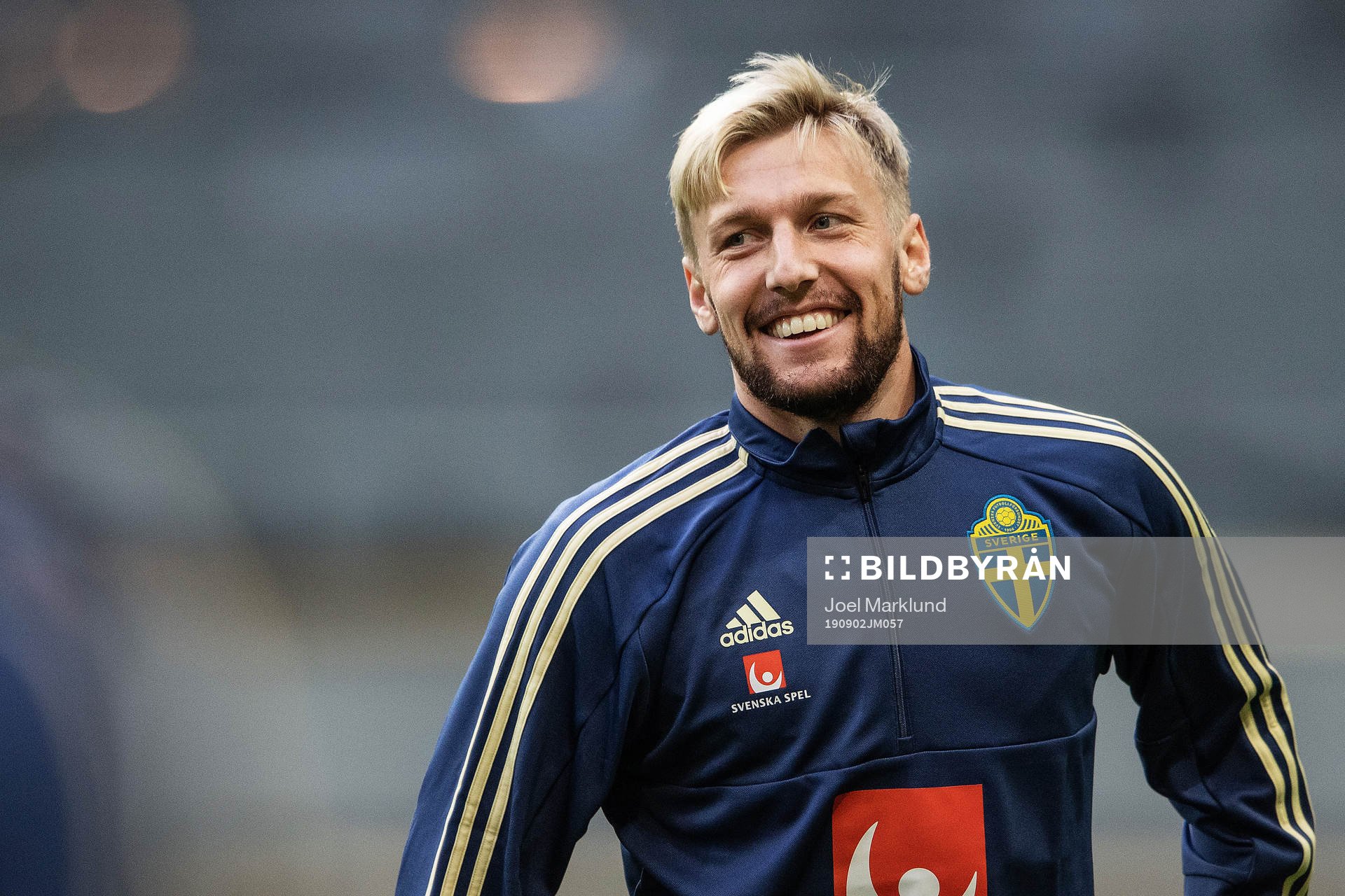 Emil Forsberg of the Swedish national football team
