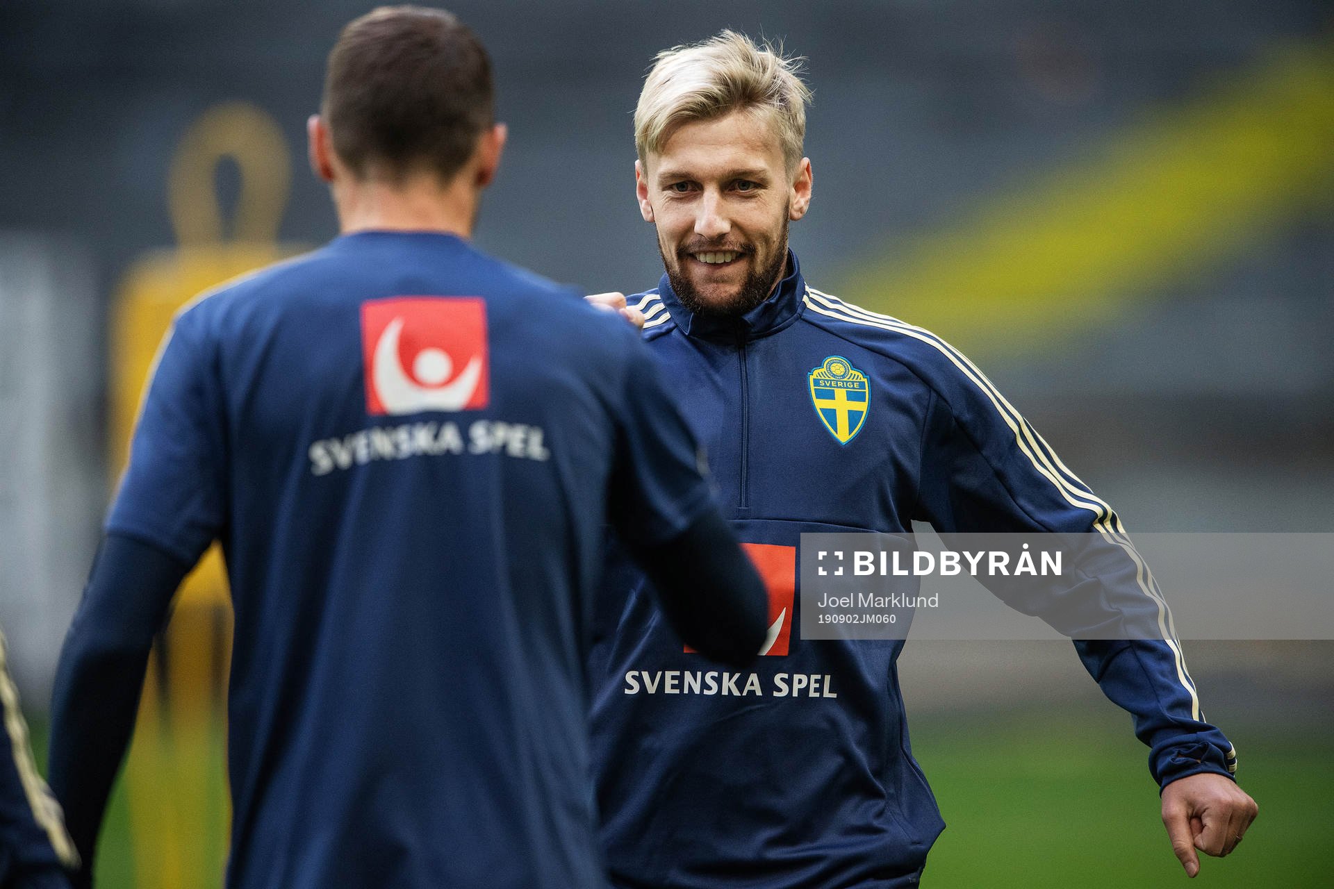 Emil Forsberg of the Swedish national football team