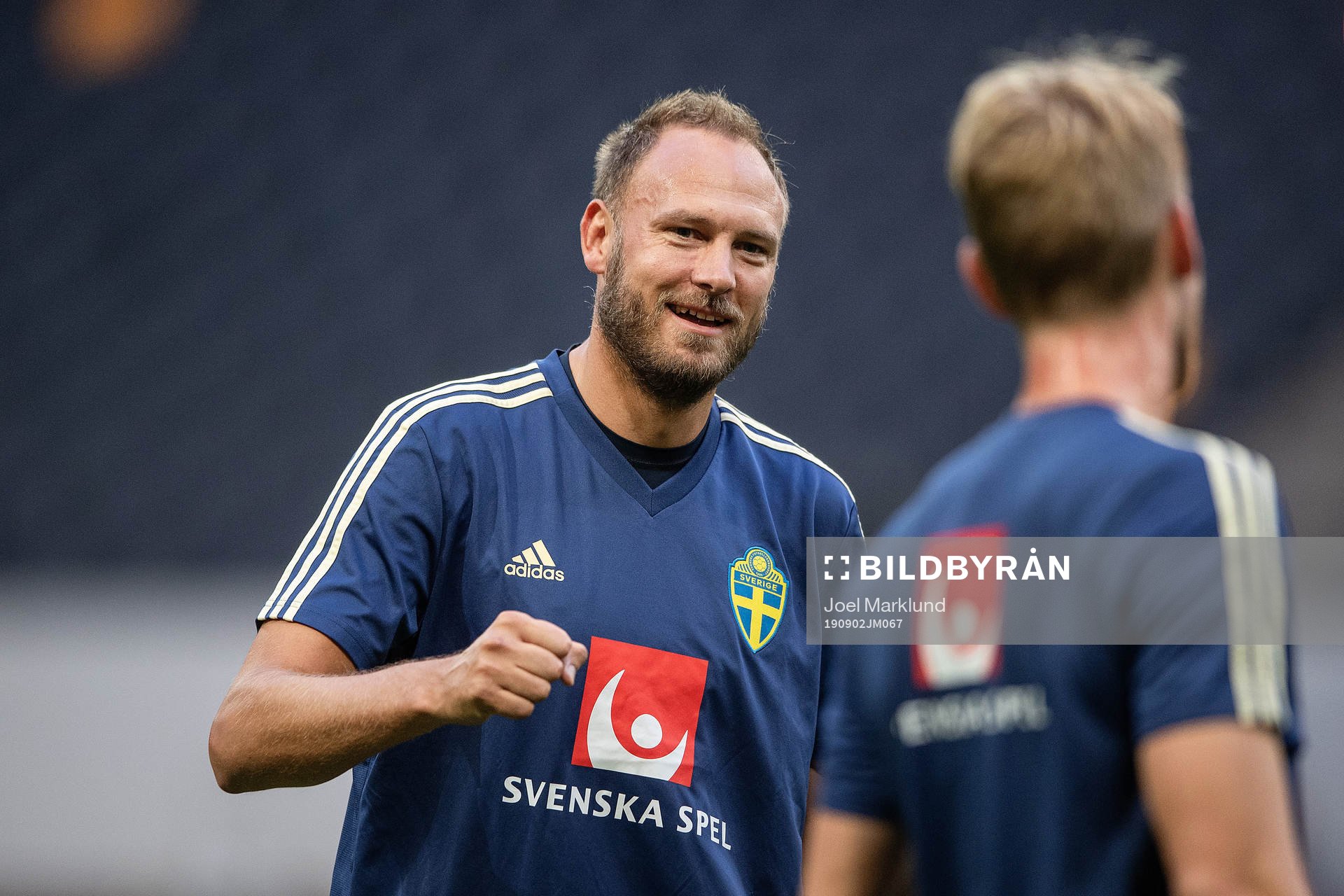 Andreas Granqvist of the Swedish national football team