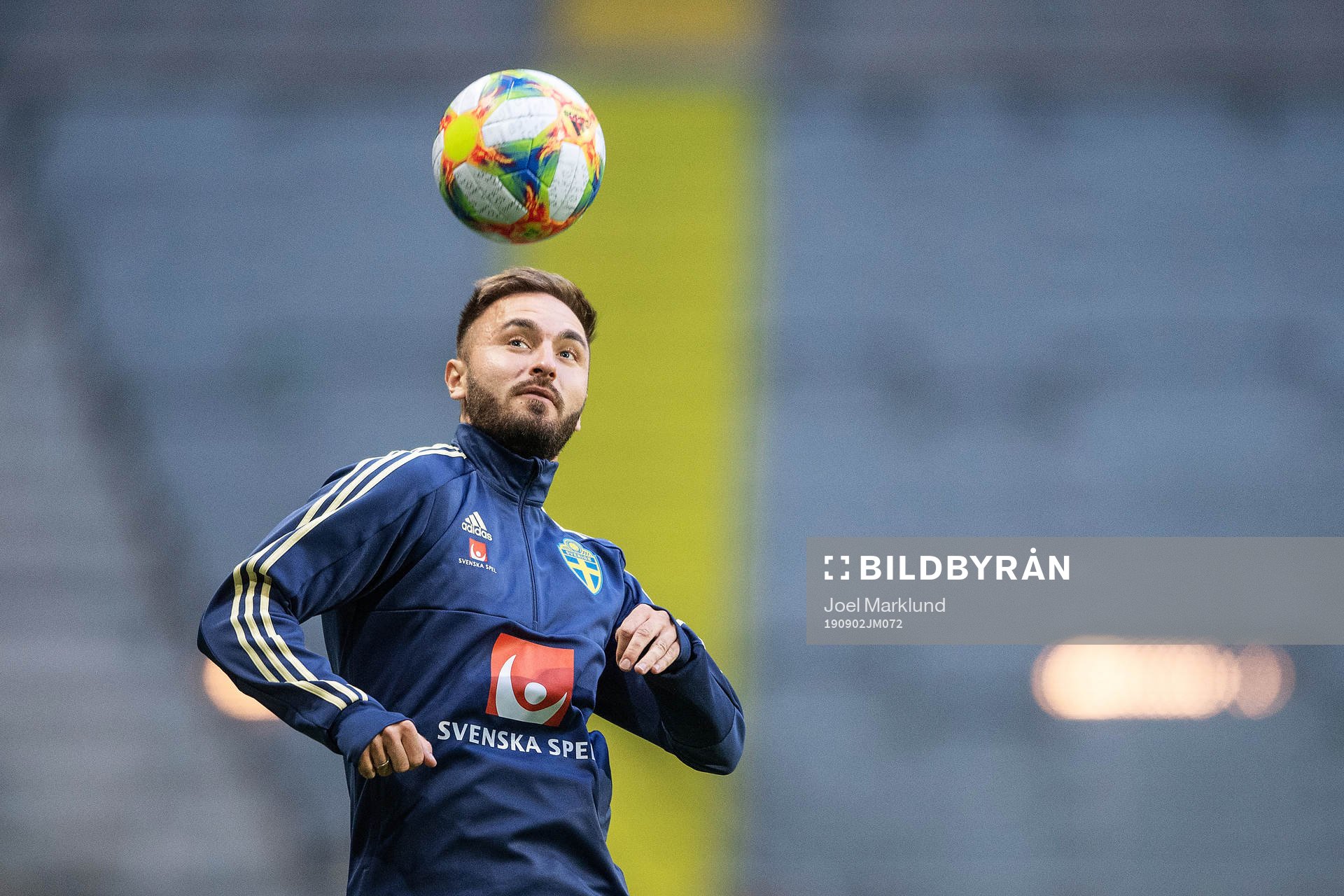 Muamer Tankovic of the Swedish national football team