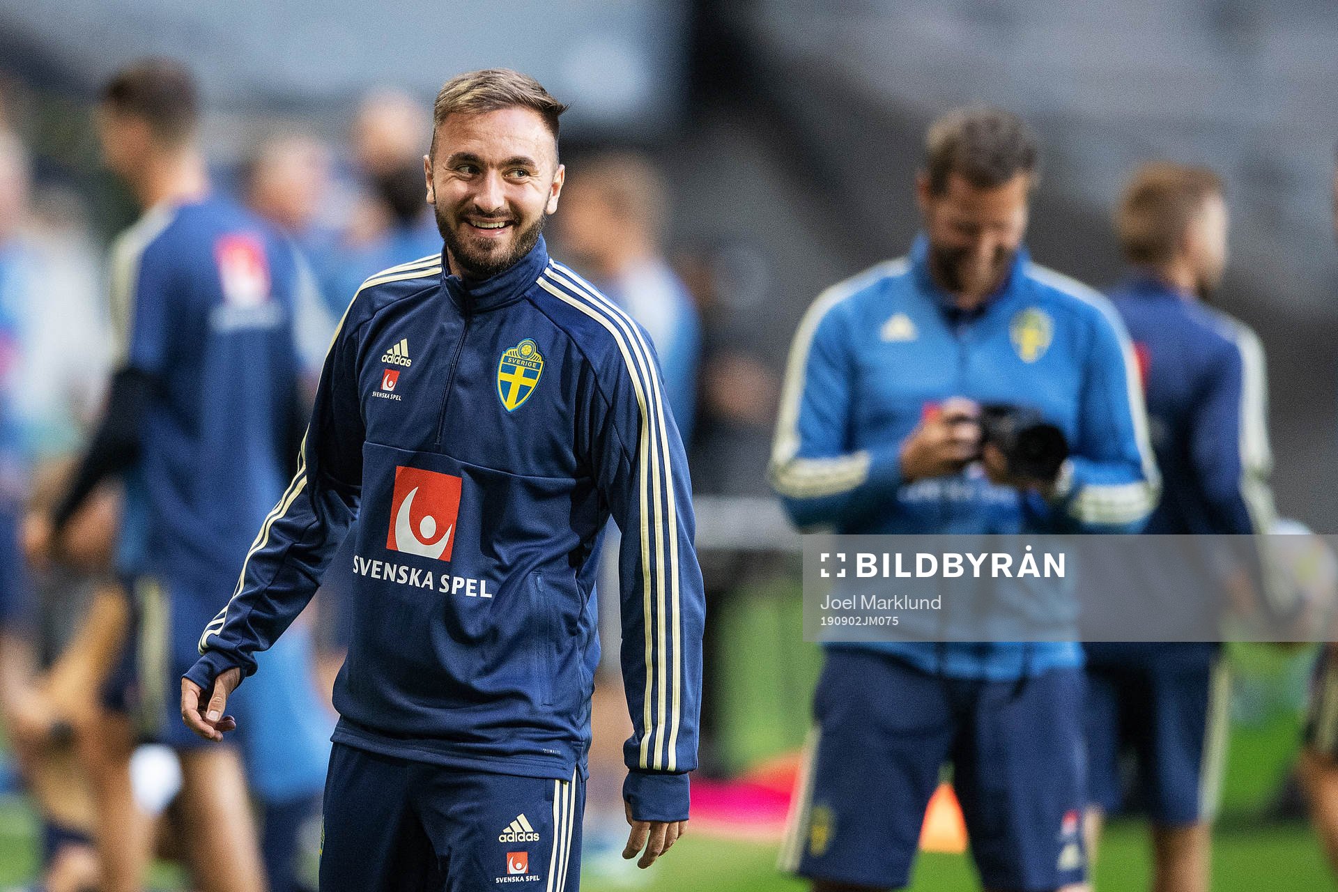 Muamer Tankovic of the Swedish national football team