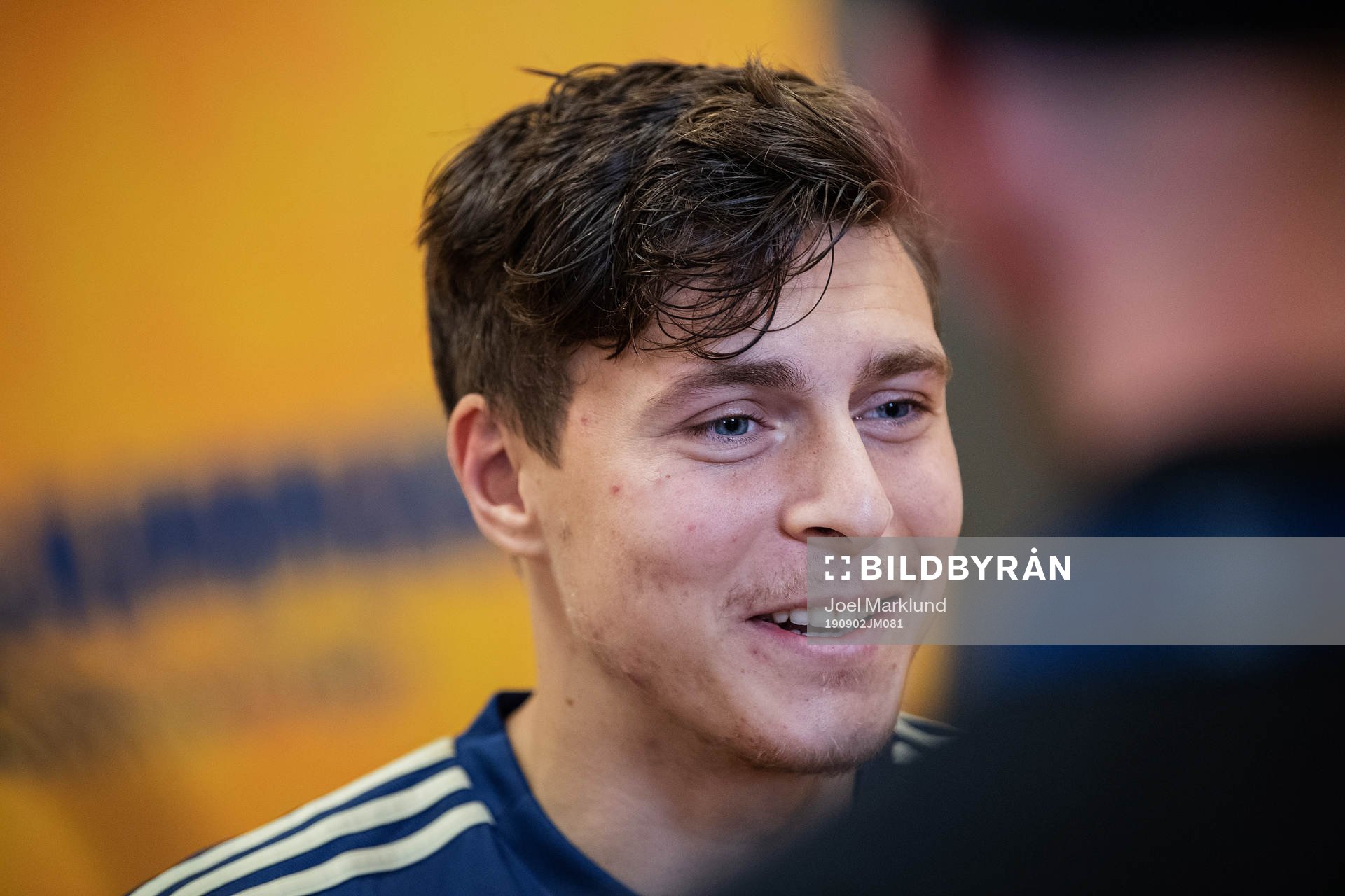 Victor Nilsson Lindelöf of the Swedish national football