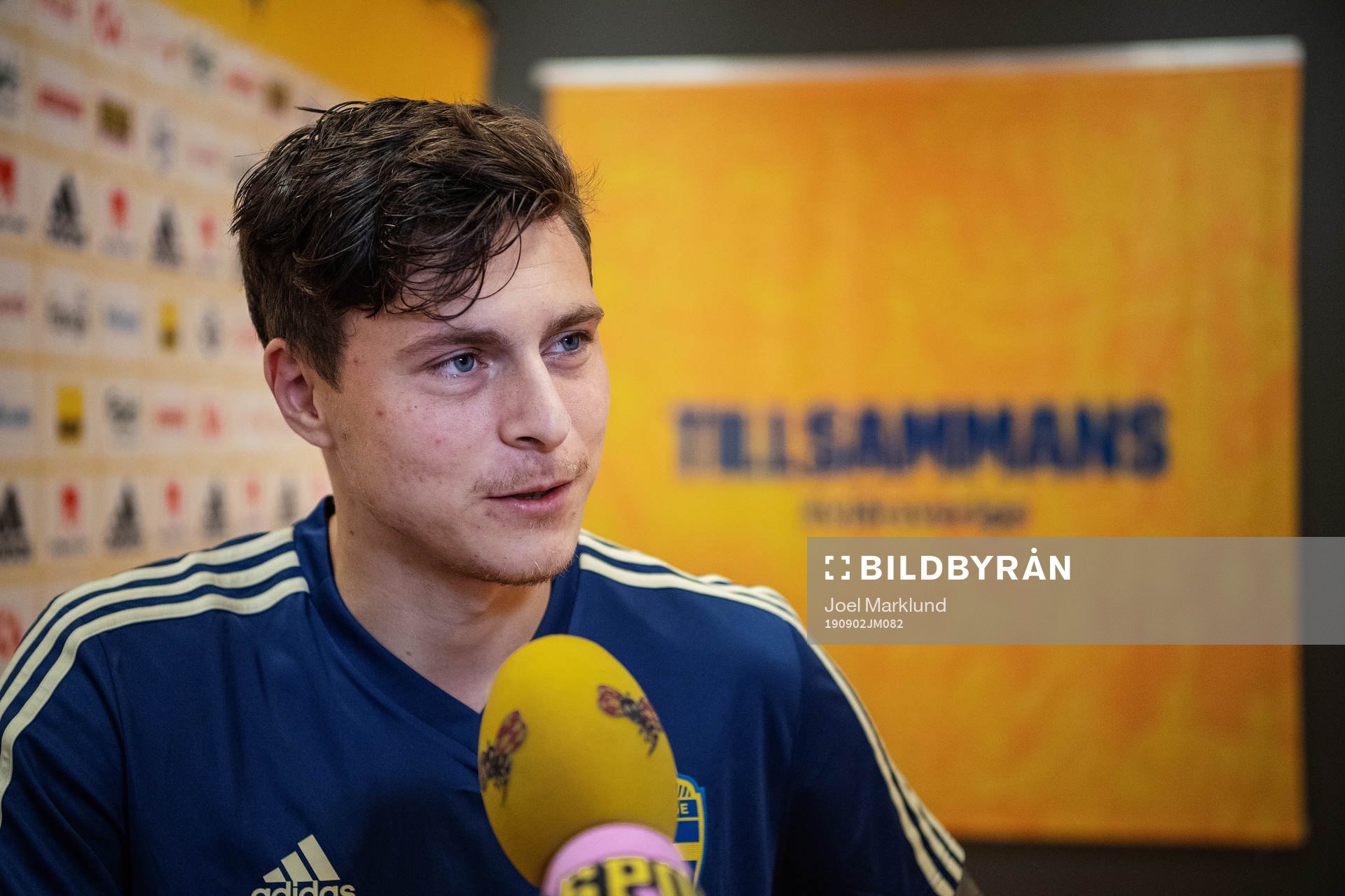 Victor Nilsson Lindelöf of the Swedish national football