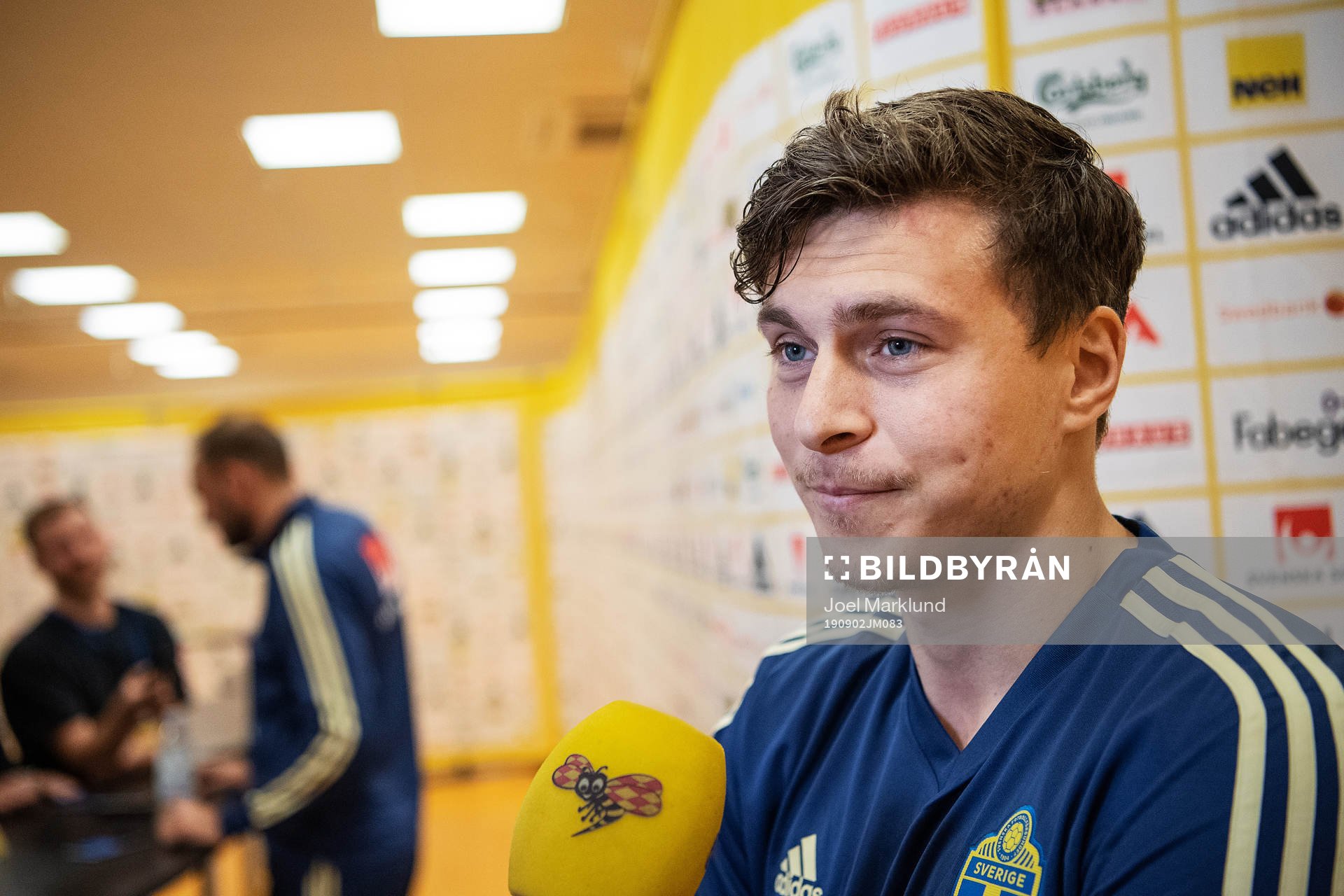 Victor Nilsson Lindelöf of the Swedish national football