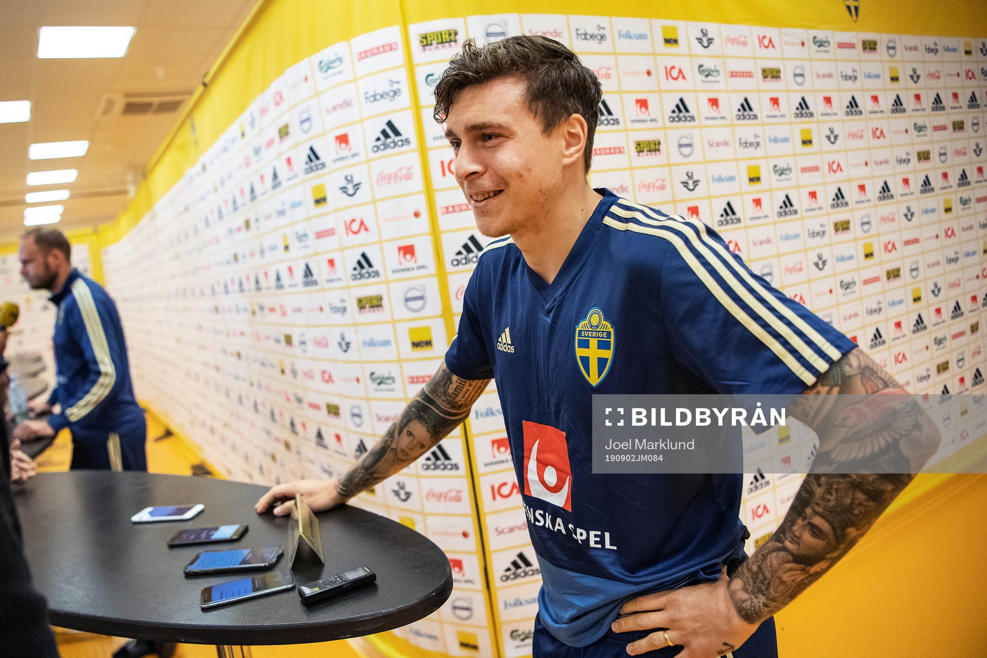 Victor Nilsson Lindelöf of the Swedish national football