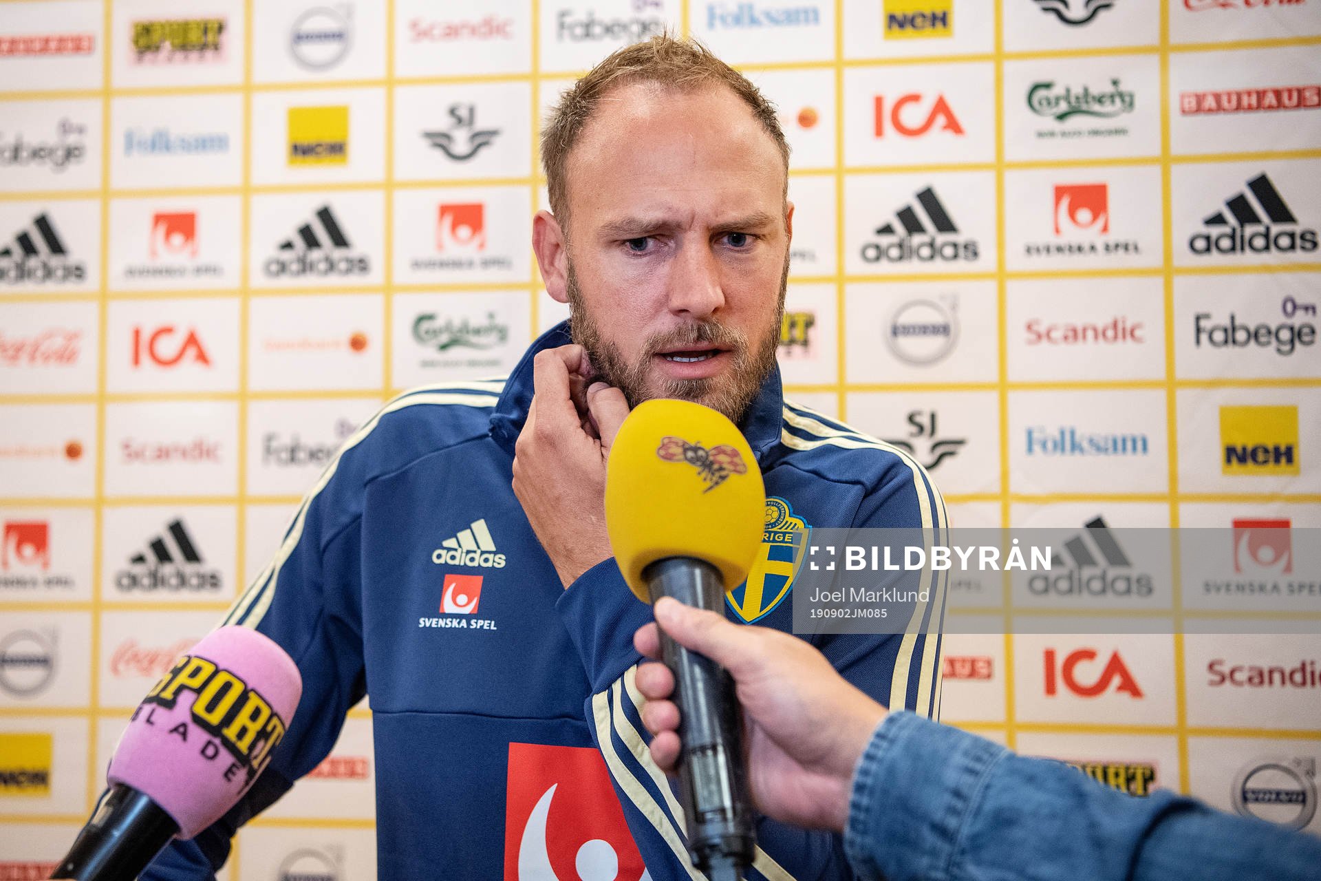 Andreas Granqvist of the Swedish national football team