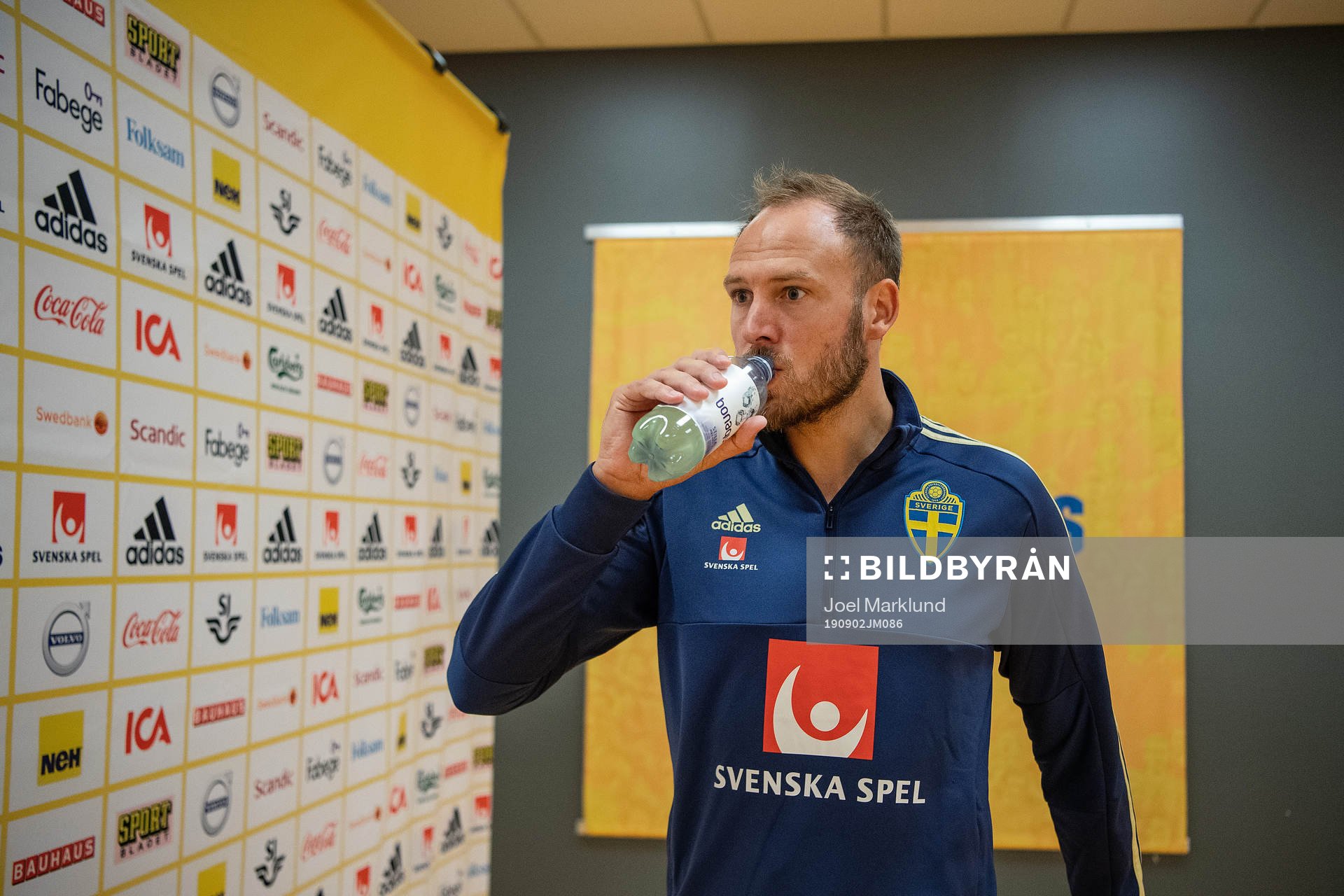 Andreas Granqvist of the Swedish national football team