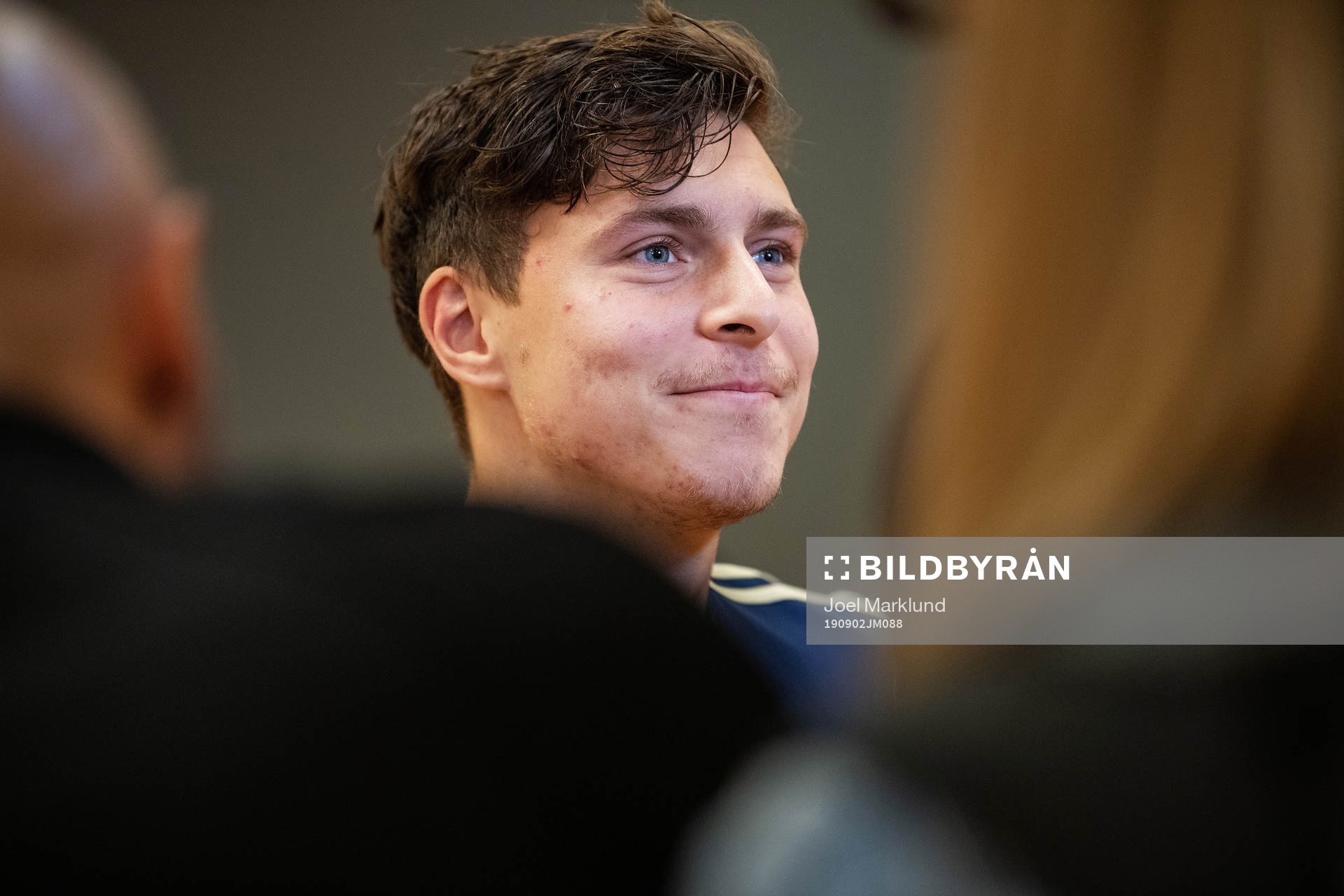Victor Nilsson Lindelöf of the Swedish national football