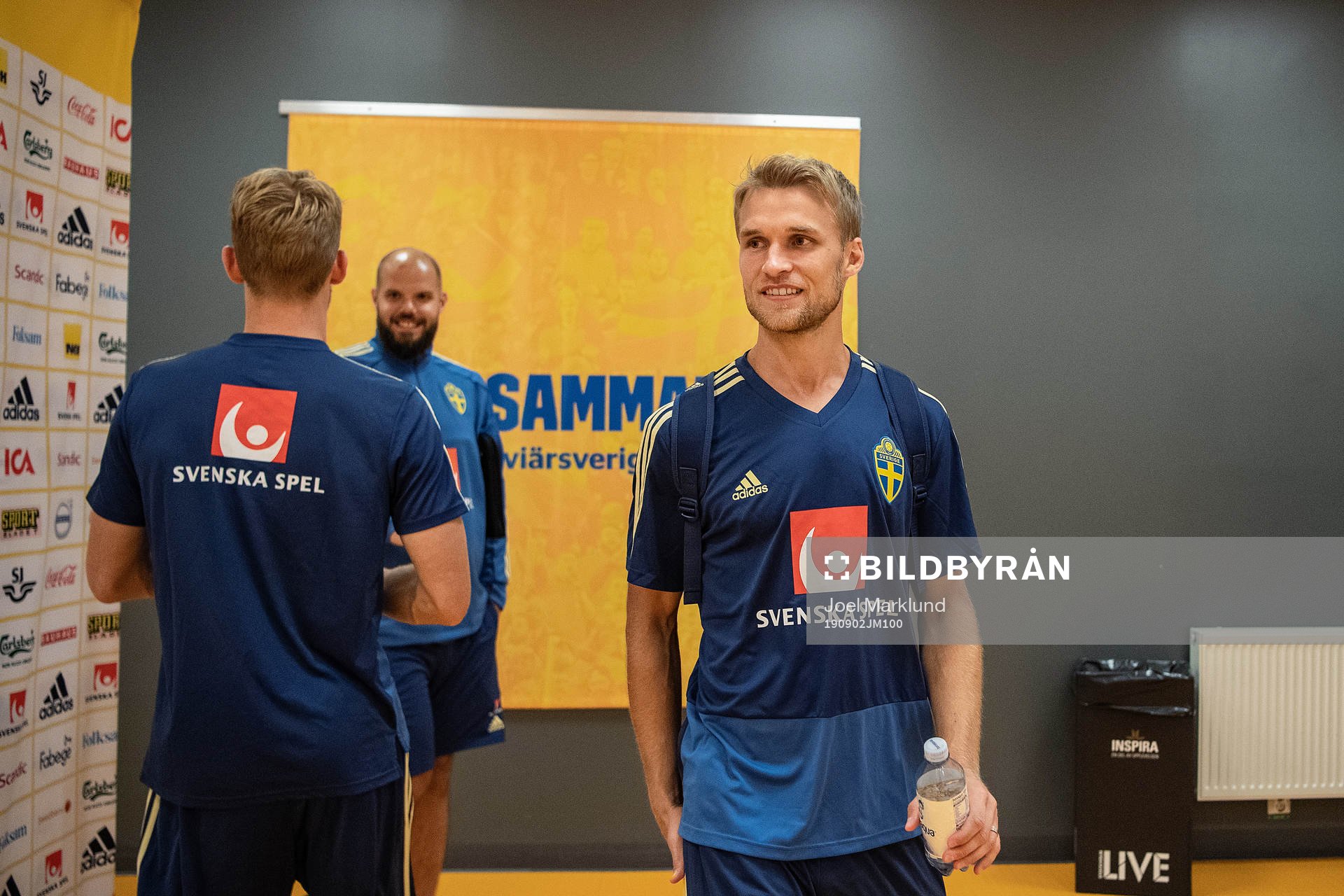 Sebastian Andersson of the Swedish national football team