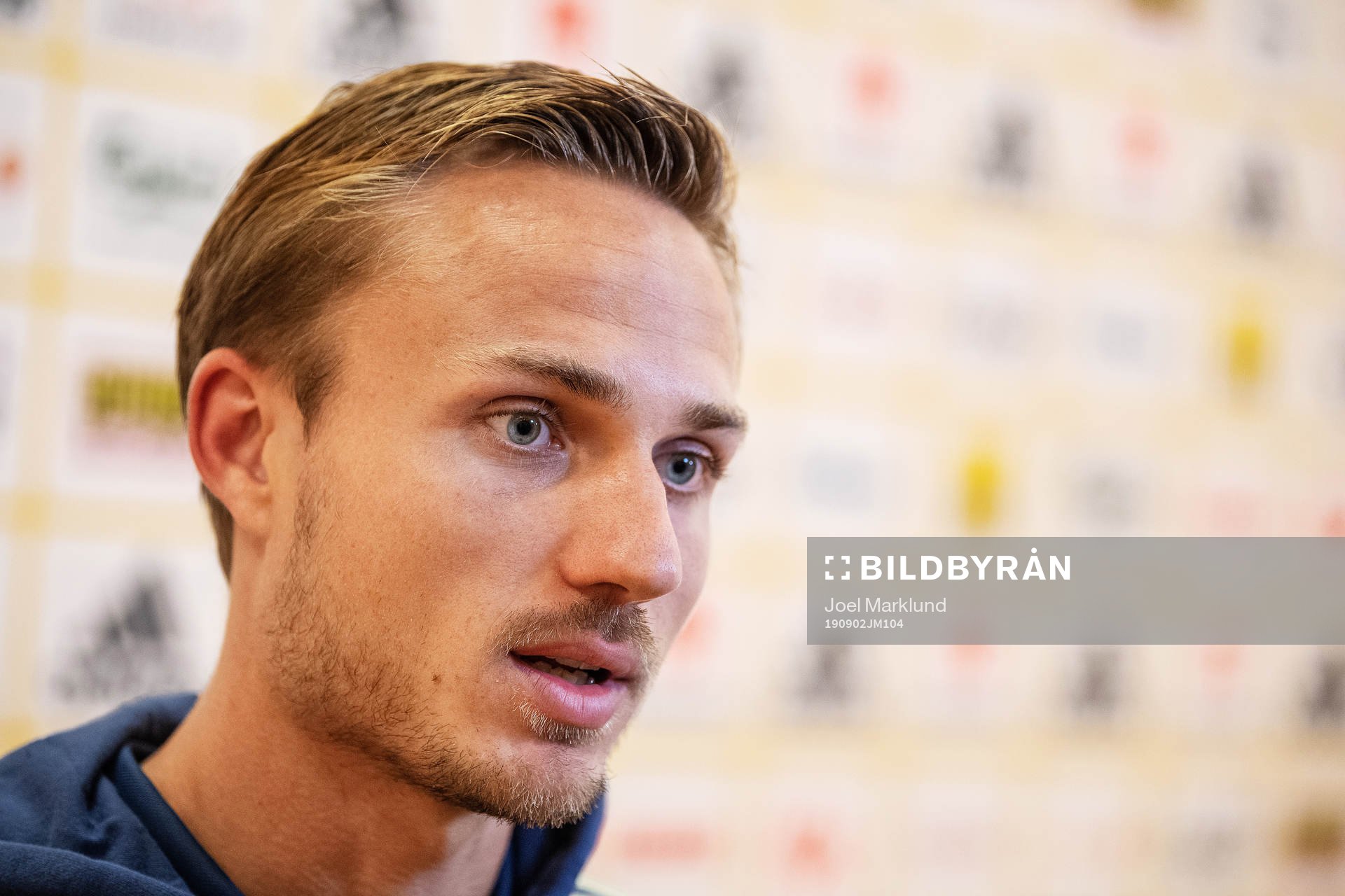 Pierre Bengtsson of the Swedish national football team