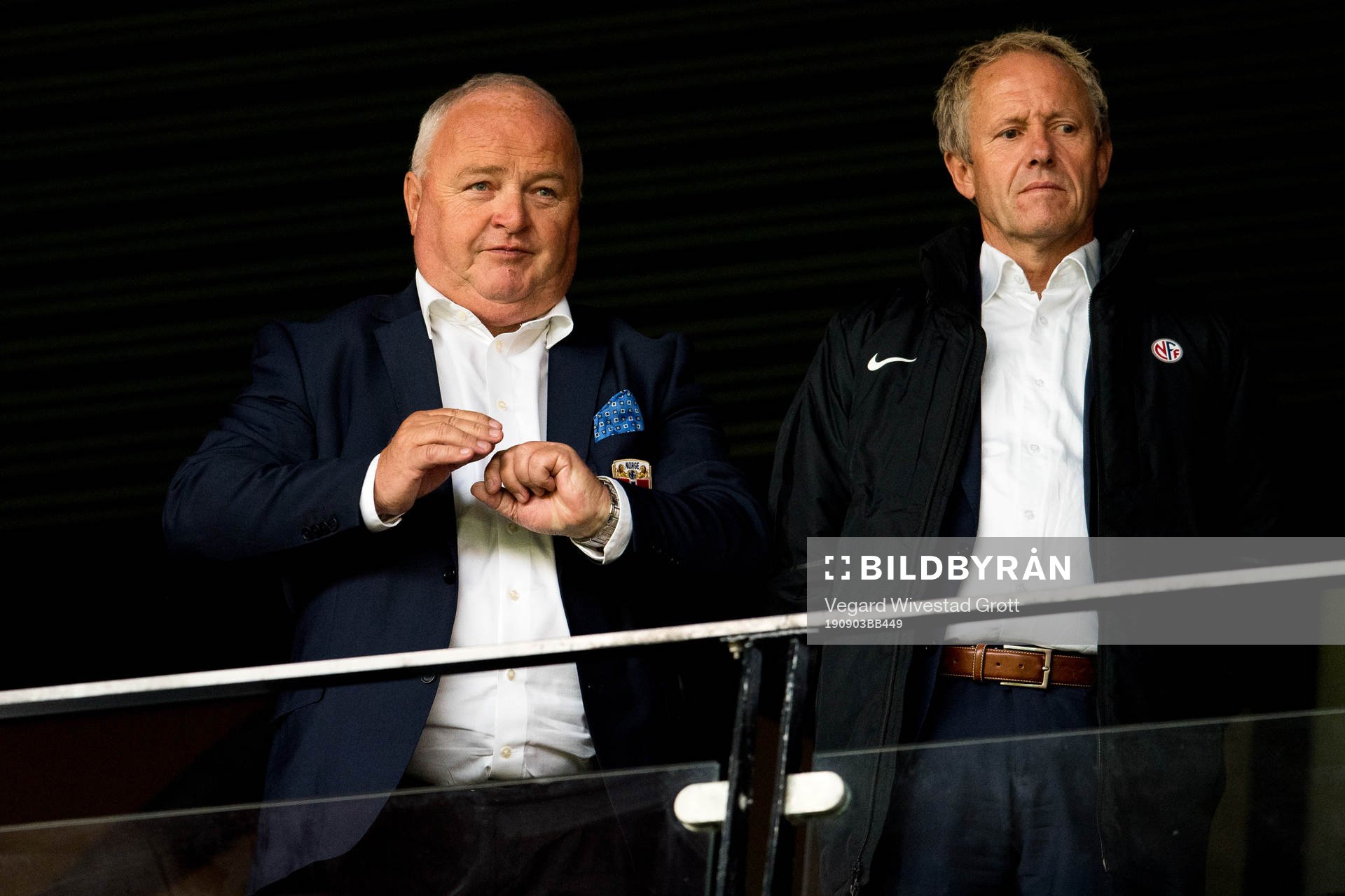 Terje Svendsen, president of the Norwegian Football