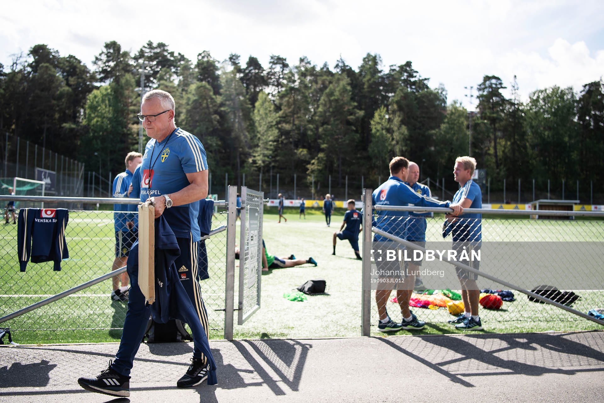 Janne Andersson, head coach of the Swedish national