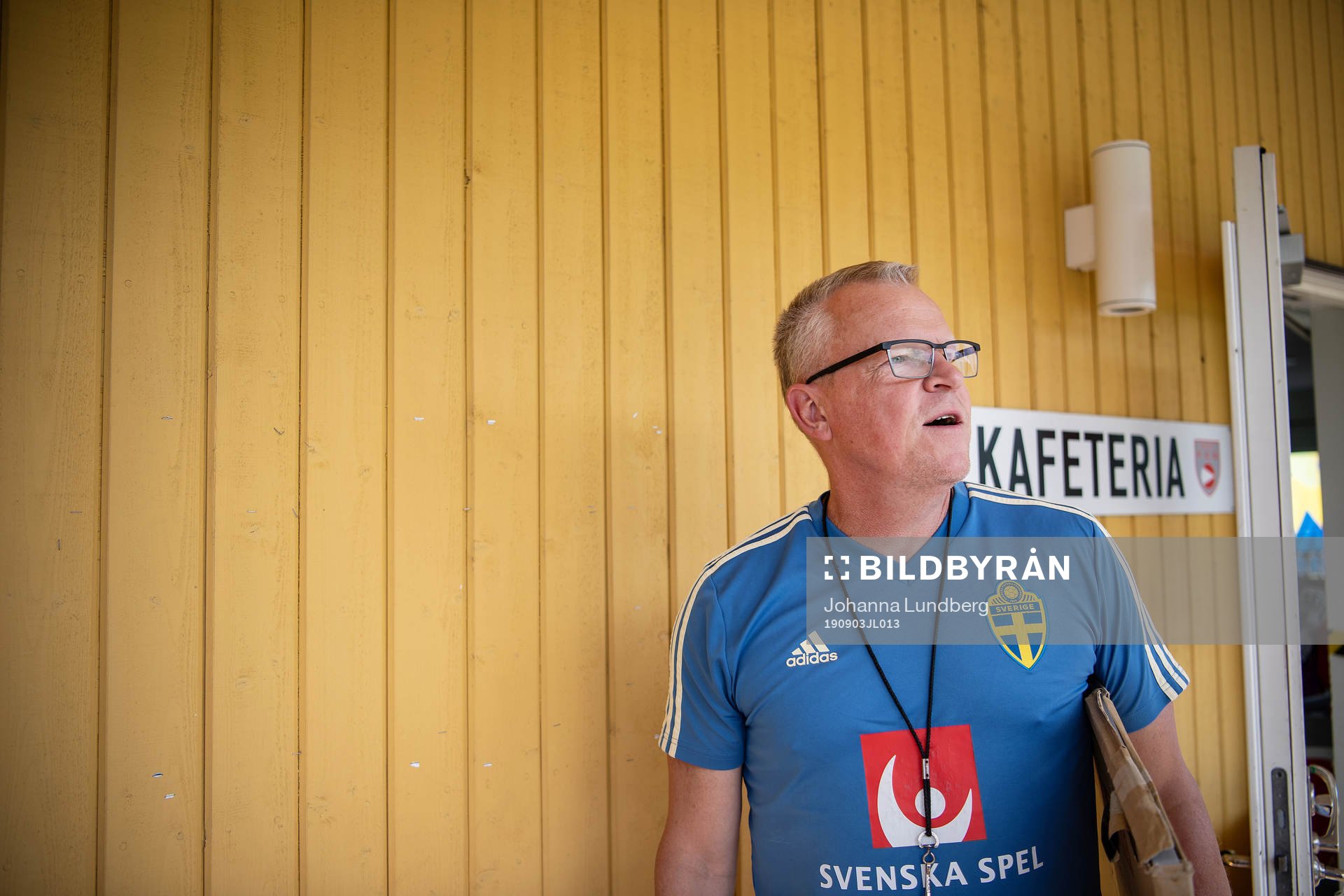 Janne Andersson, head coach of the Swedish national