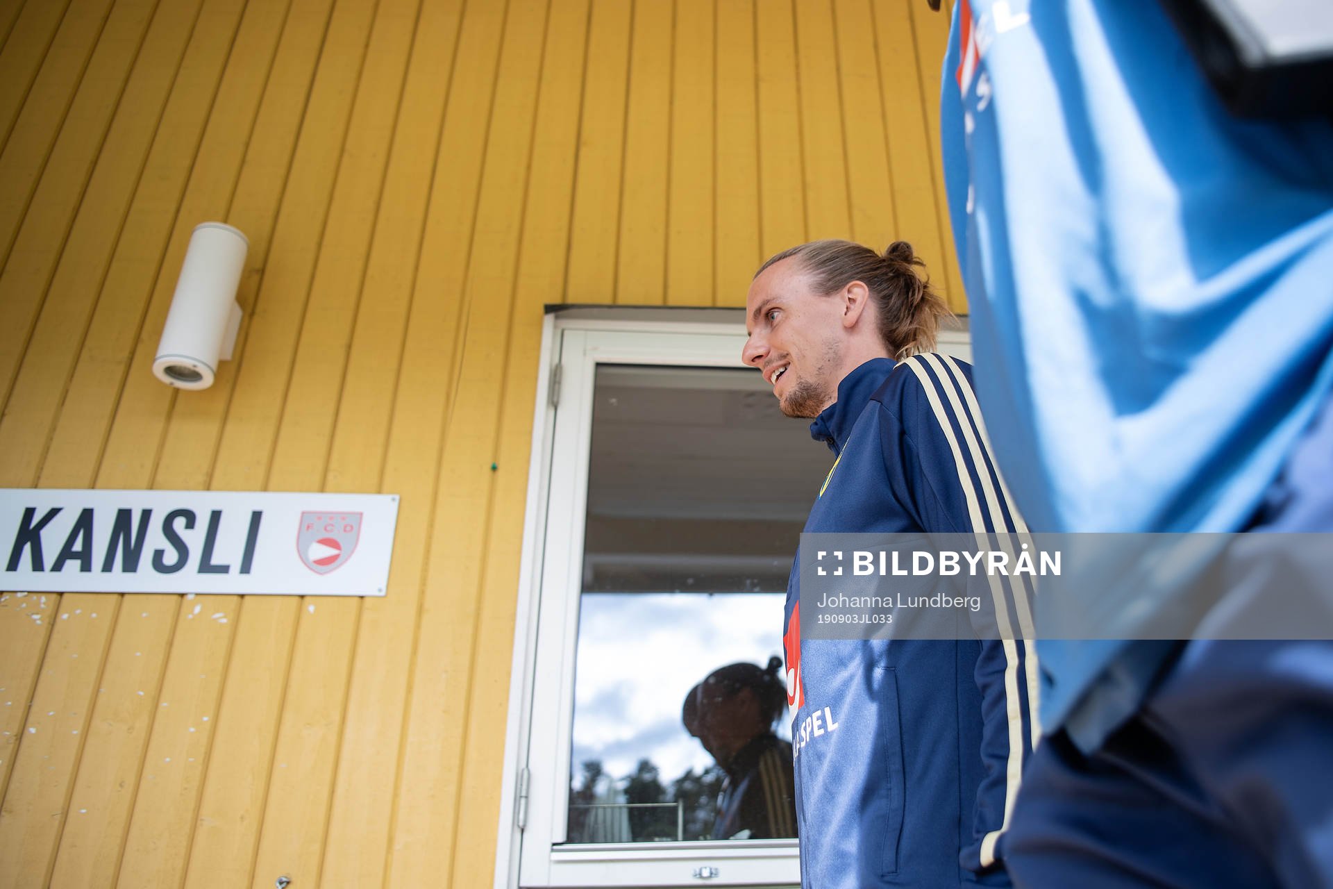 Niklas Hult of the Swedish national football team