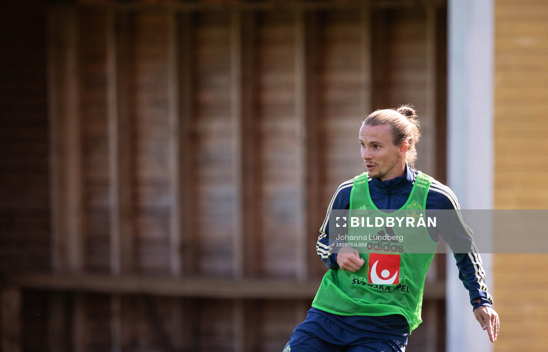 Niklas Hult of the Swedish national football team