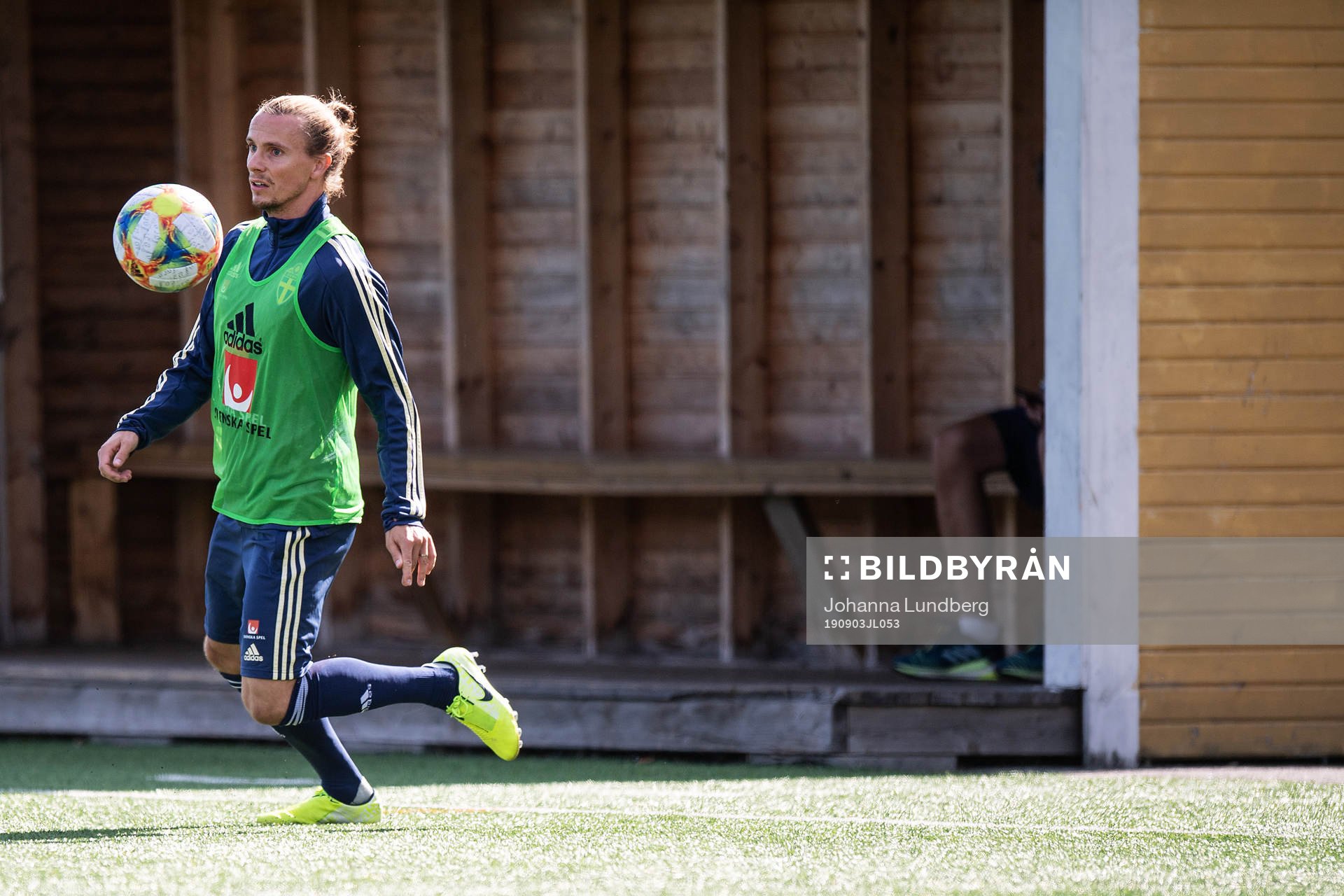 Niklas Hult of the Swedish national football team