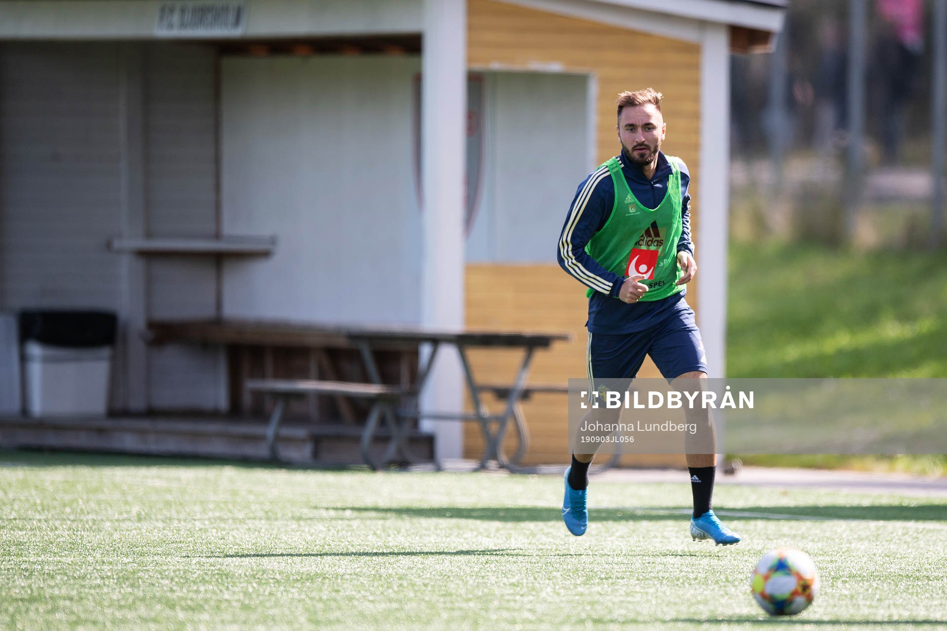 Muamer Tankovic of the Swedish national football team