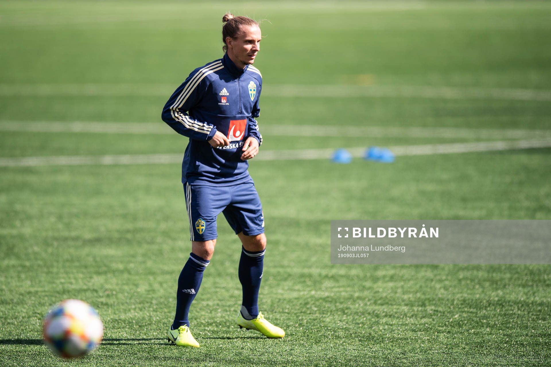 Niklas Hult of the Swedish national football team