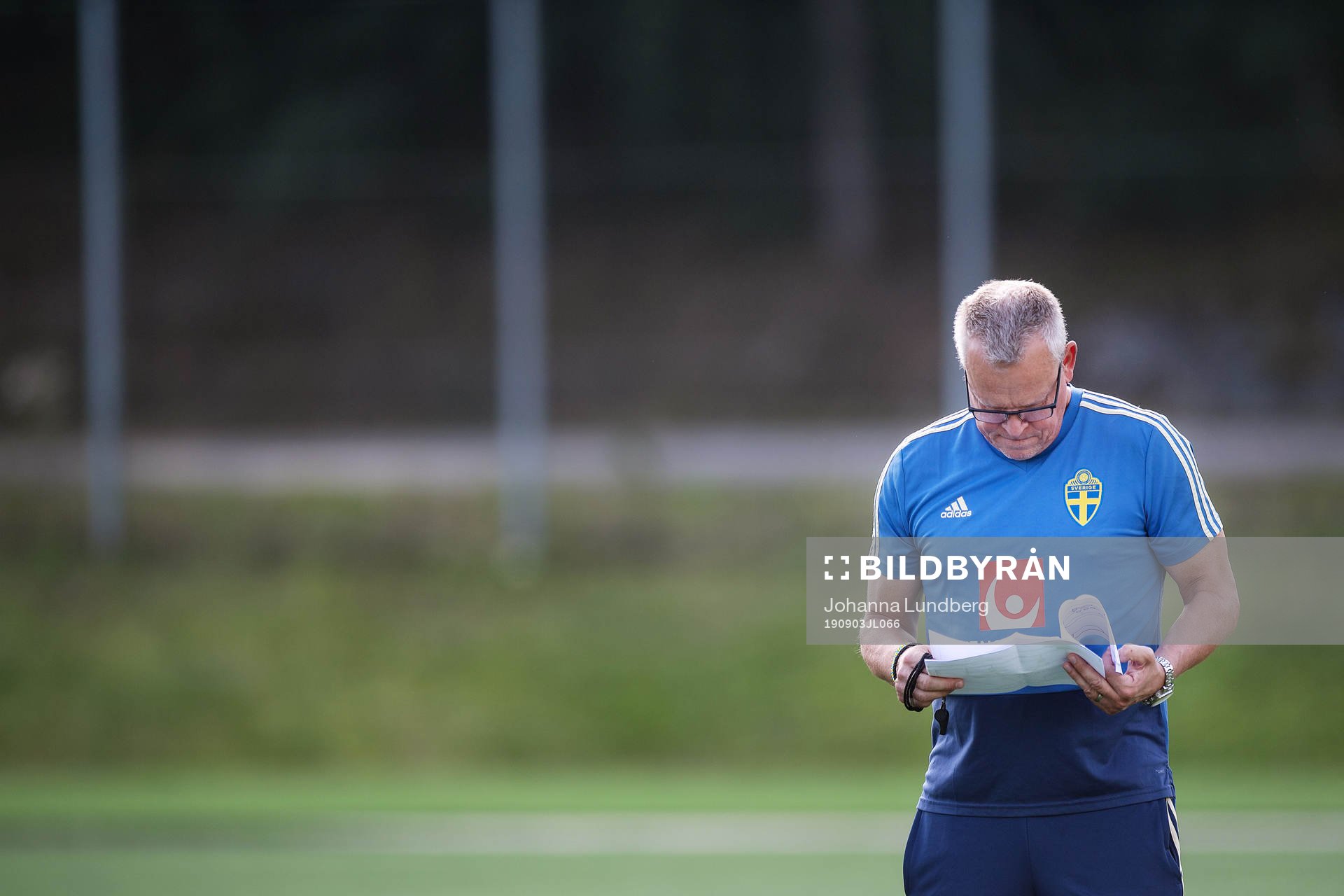 Janne Andersson, head coach of the Swedish national