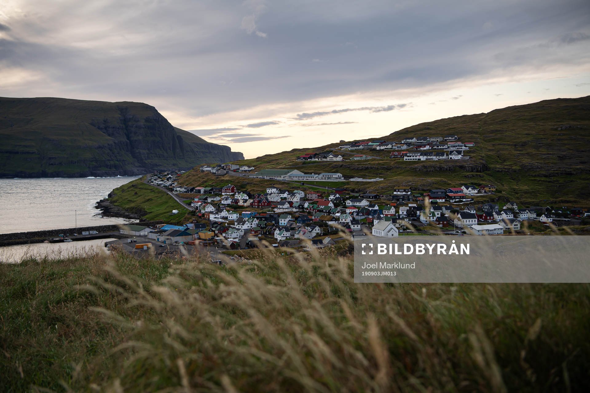 General view of houses and building