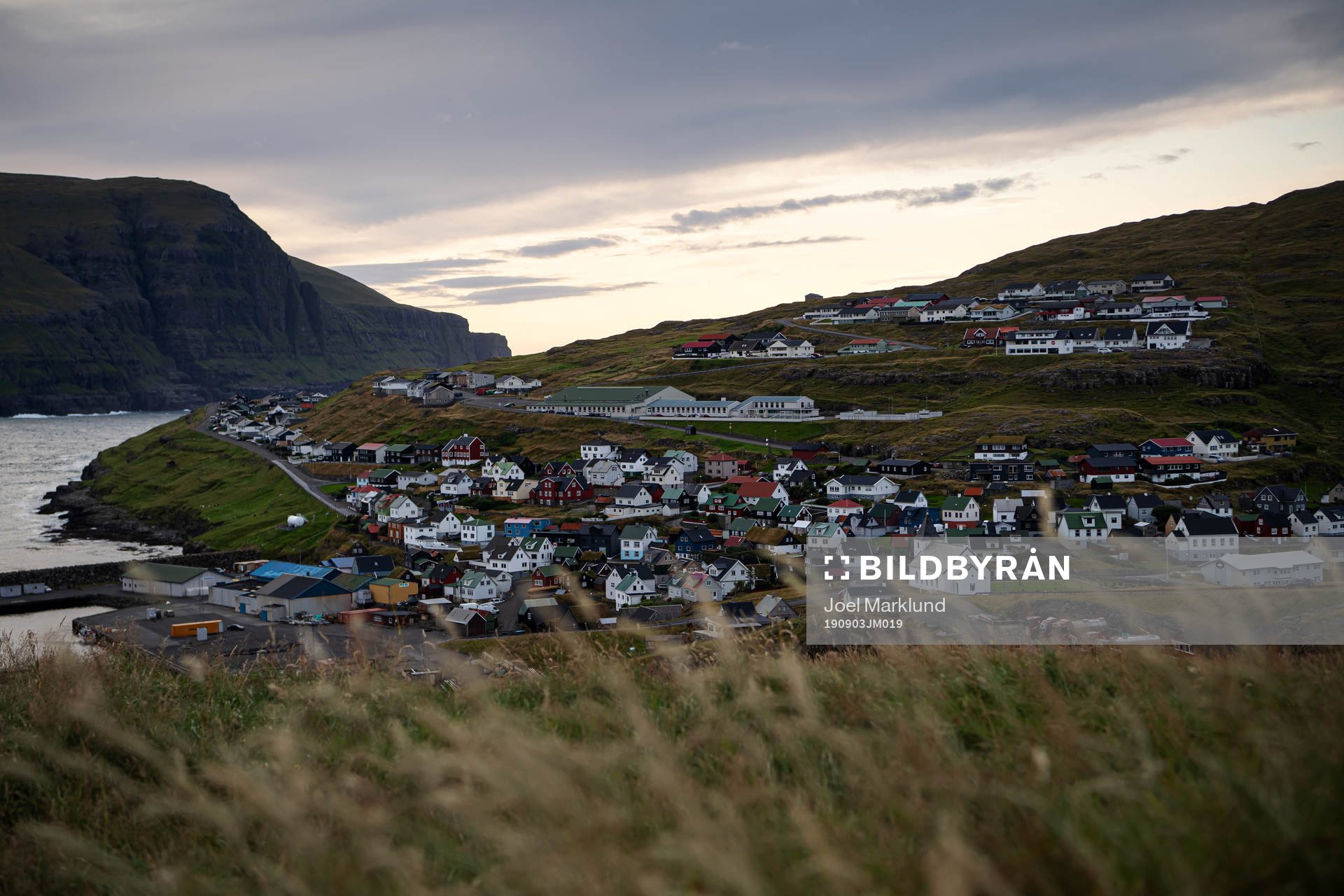 General view of houses and building