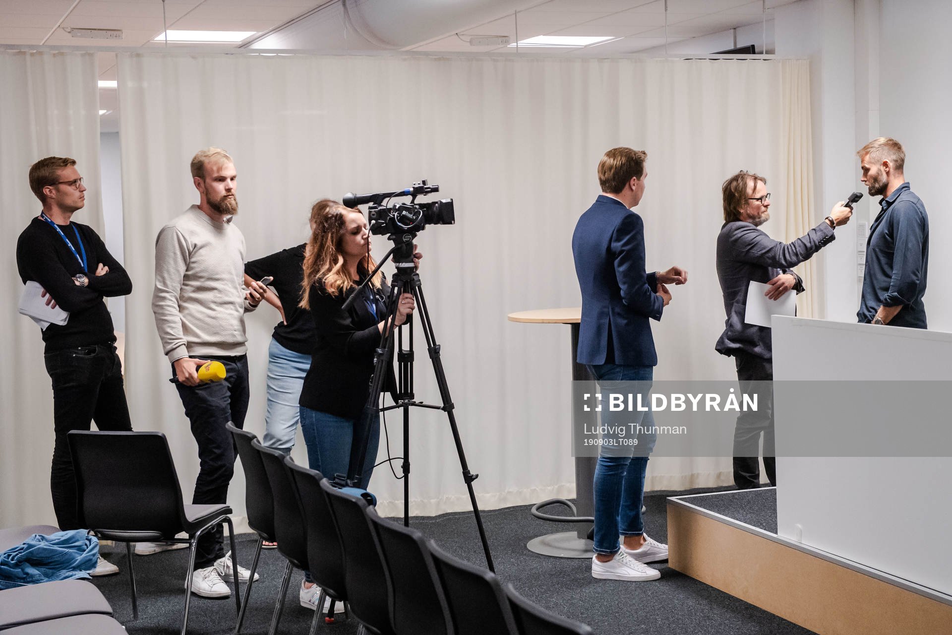 Media står på kö för att intervjua Olof Mellberg som