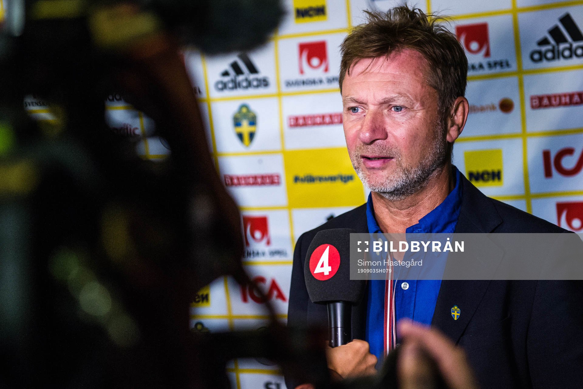 Peter Gerhardsson, Head coach of Sweden