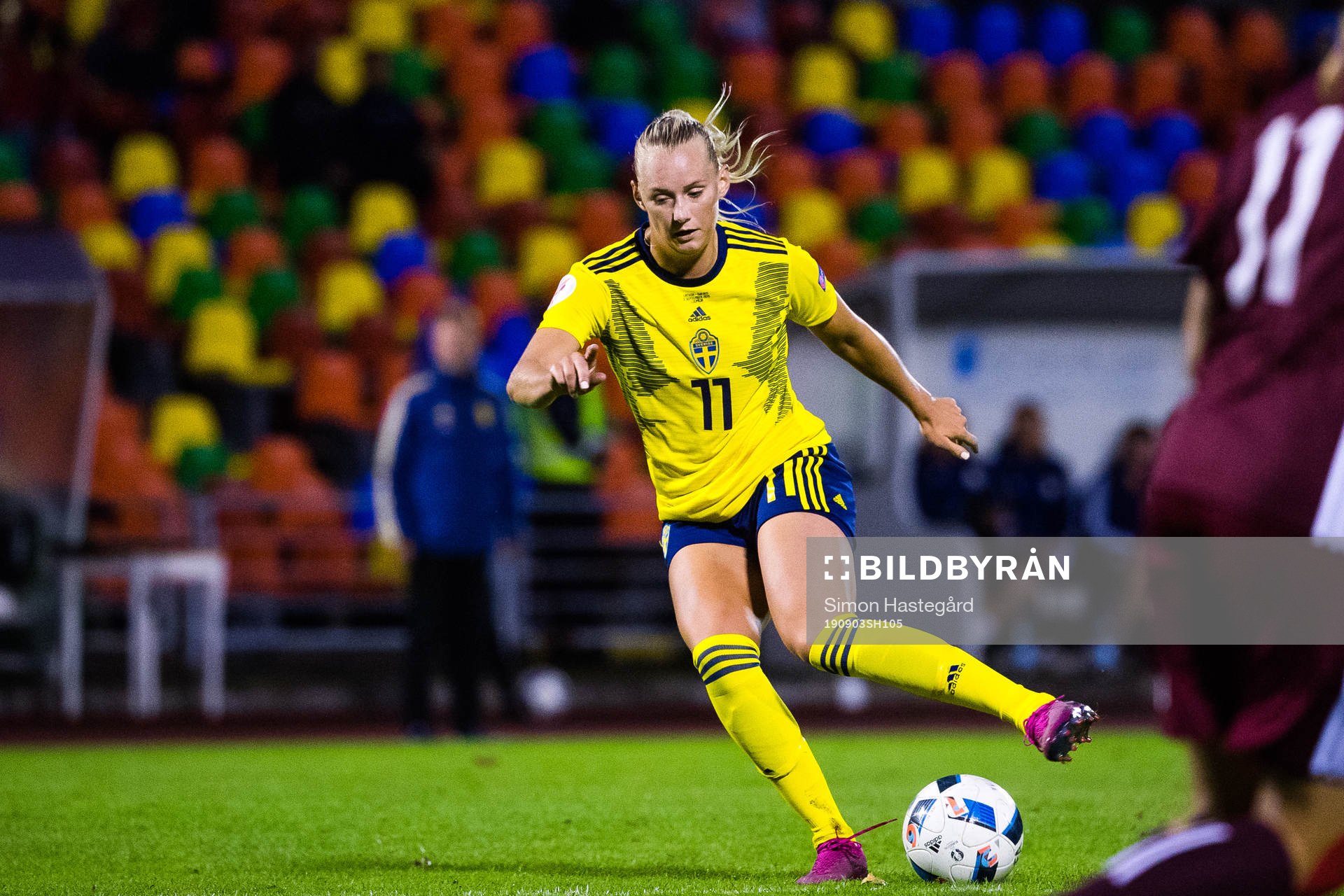 Stina Blackstenius of Sweden