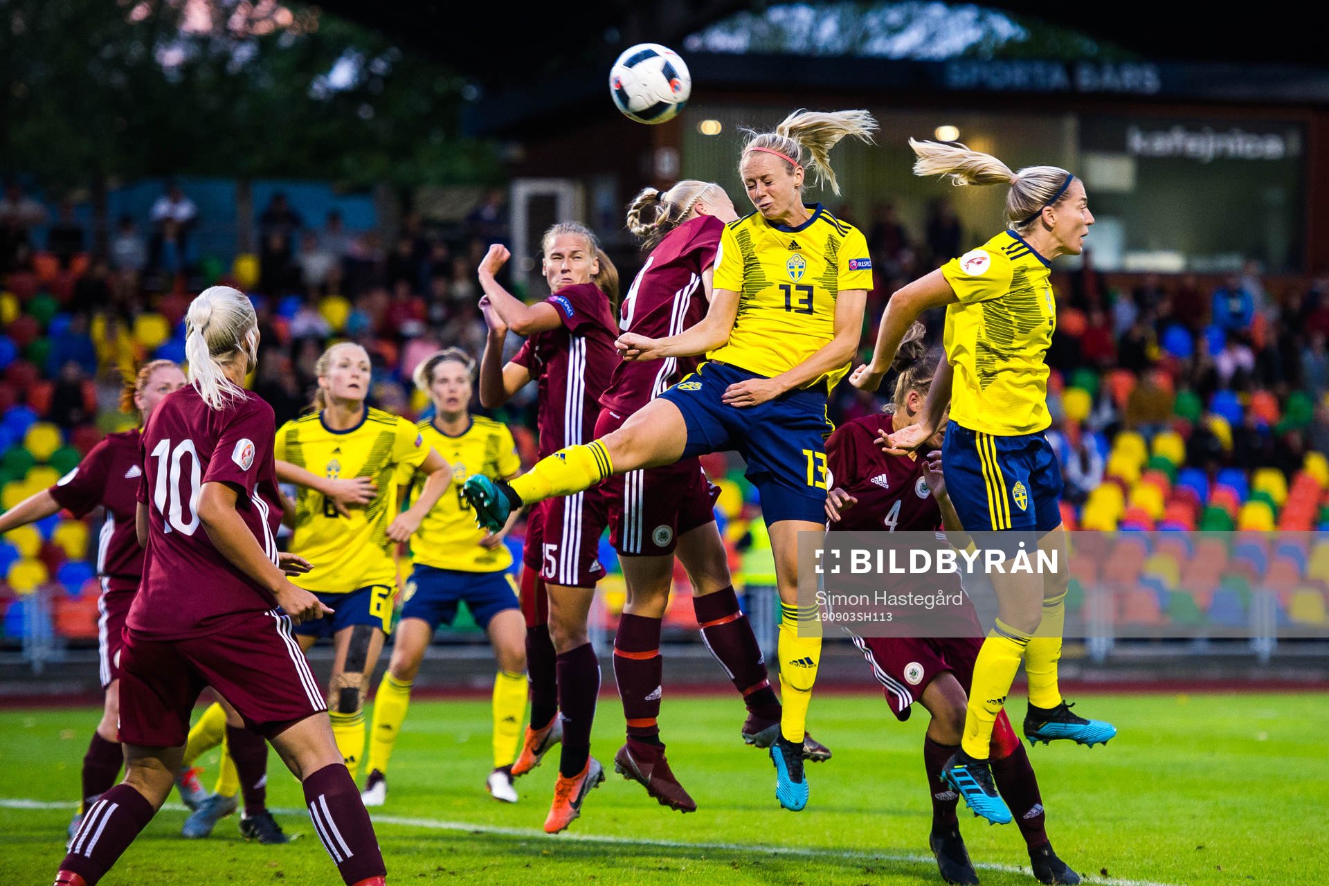 Amanda Ilestedt of Sweden
