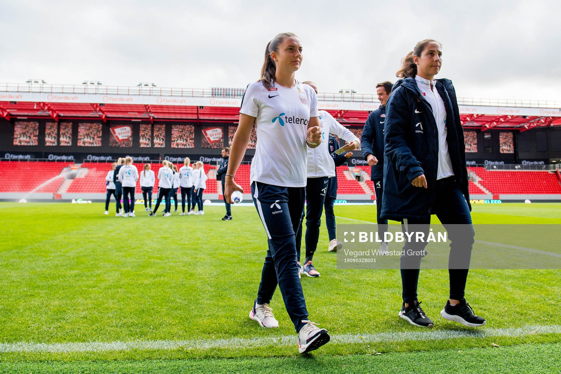 Vilde Bøe Risa and Ingrid Moe Wold of Norway