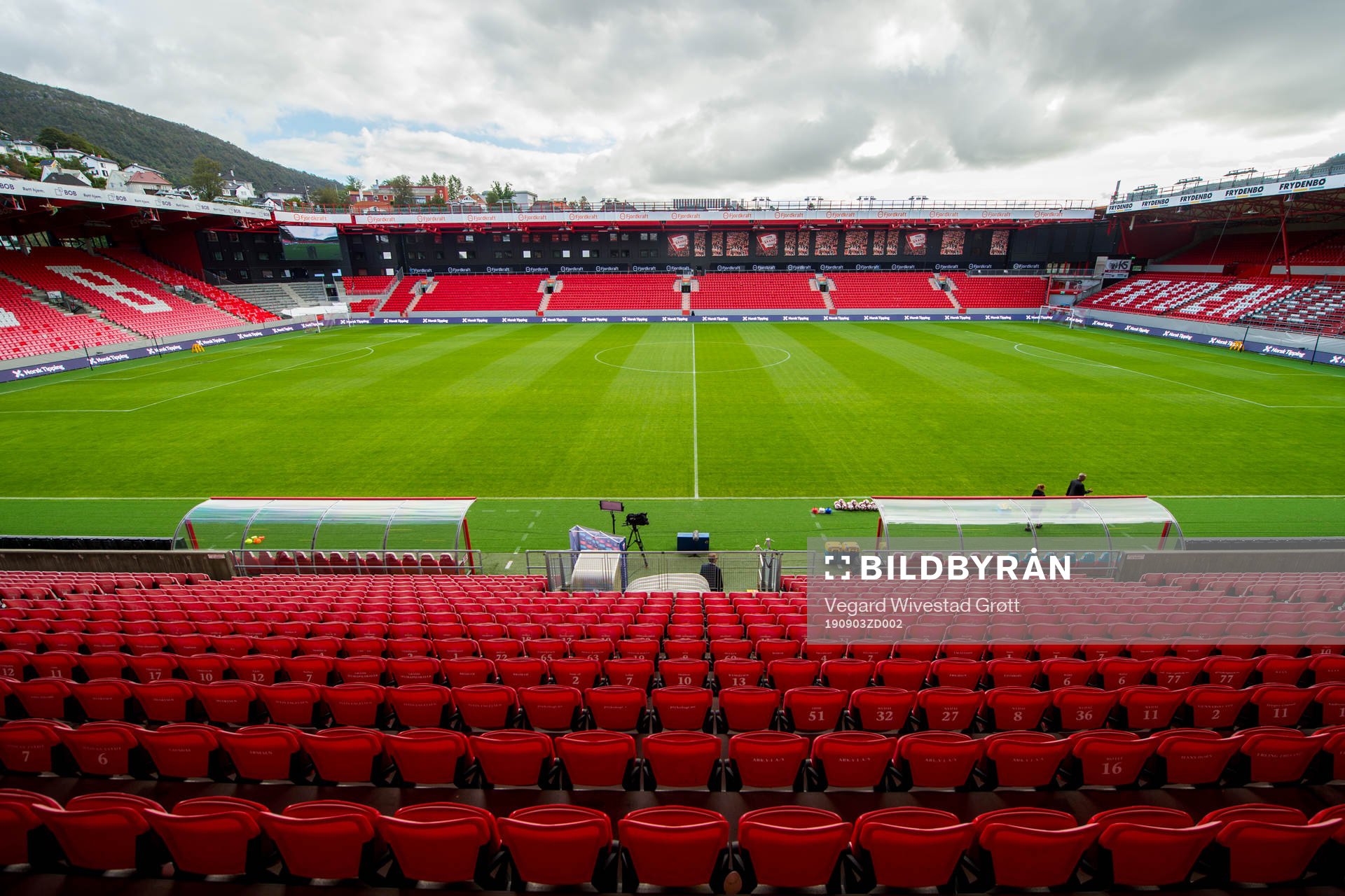 General view of Brann stadion