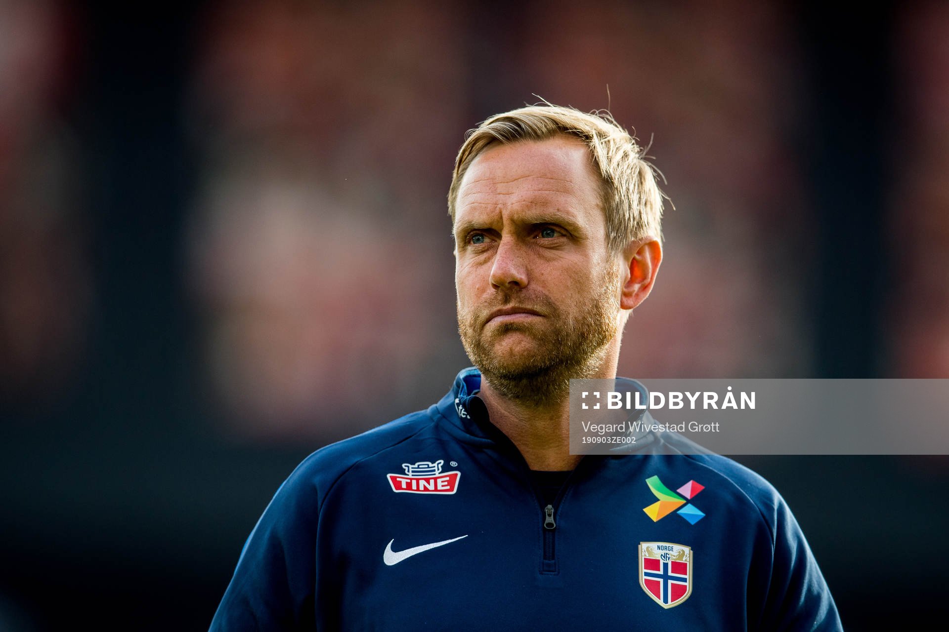 Martin Sjögren, head coach of Norway