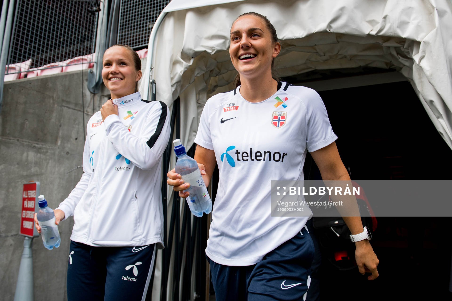 Guro Reiten and Vilde Bøe Risa of Norway