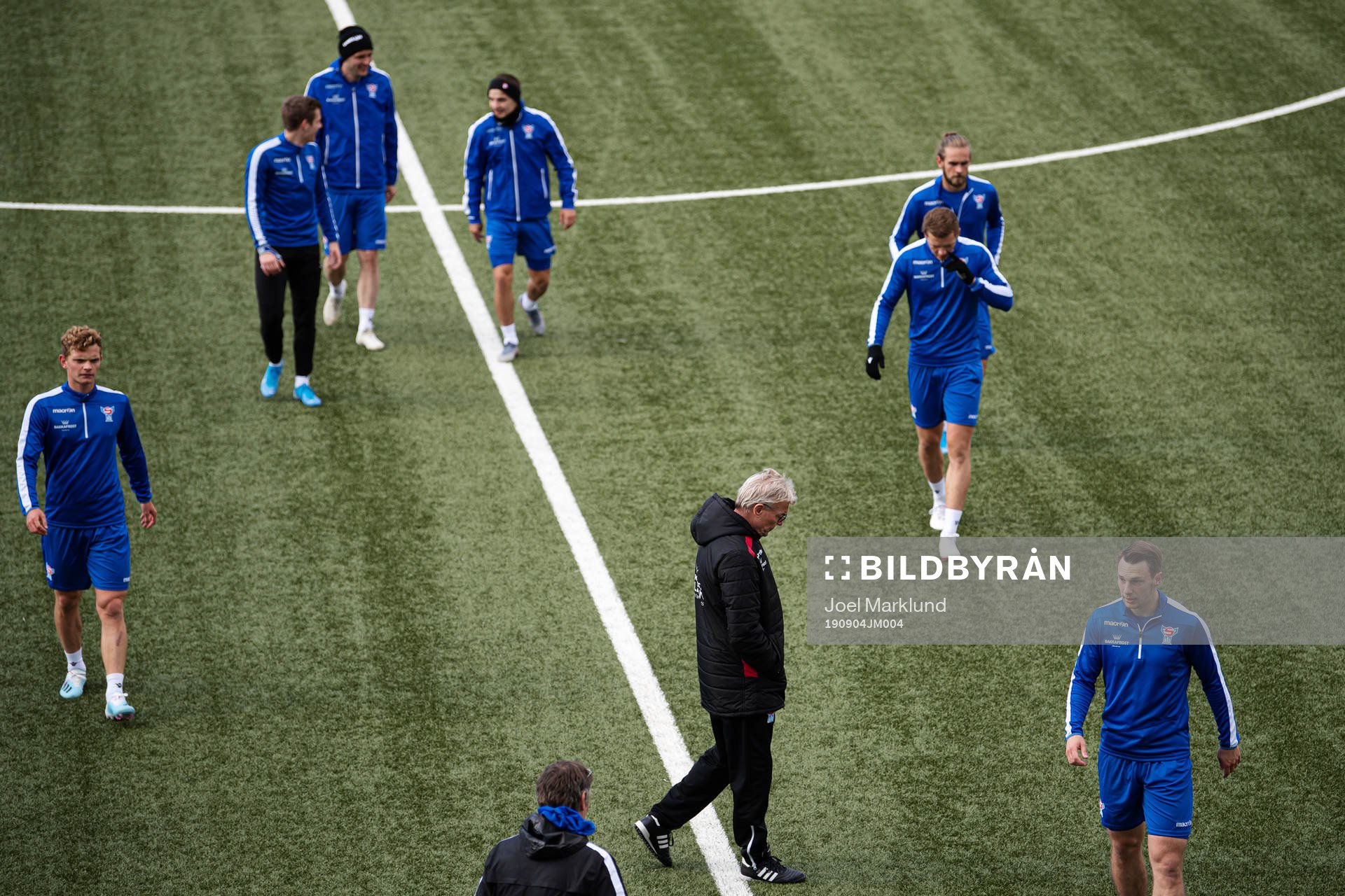 Lars Olsen, head coach of the Faroe Islands national