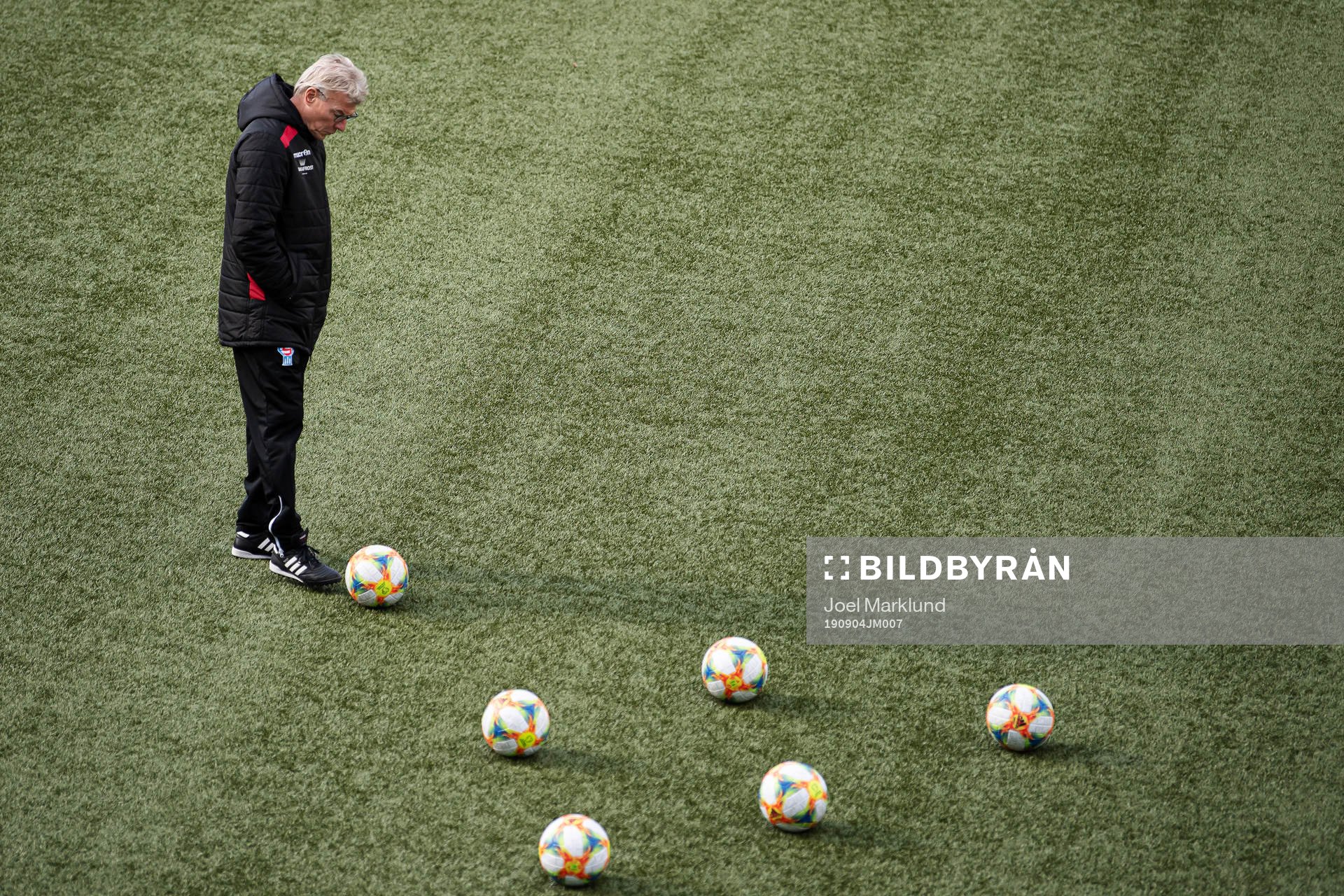 Lars Olsen, head coach of the Faroe Islands national
