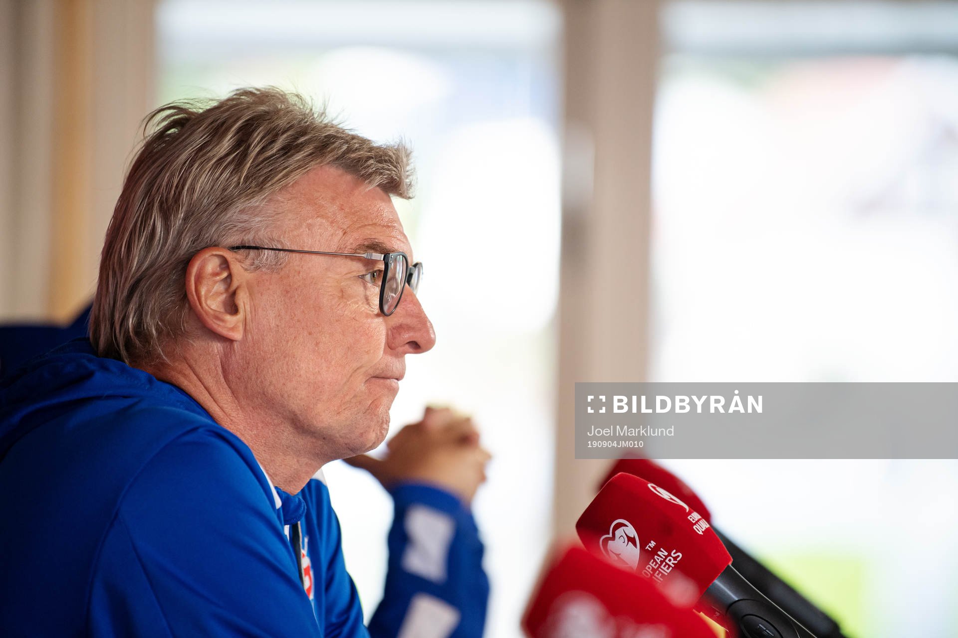 Lars Olsen, head coach of the Faroe Islands national