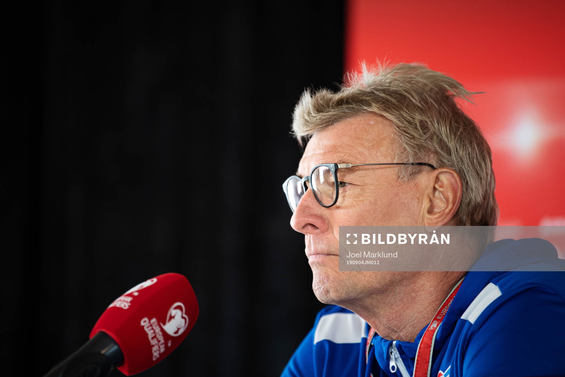 Lars Olsen, head coach of the Faroe Islands national