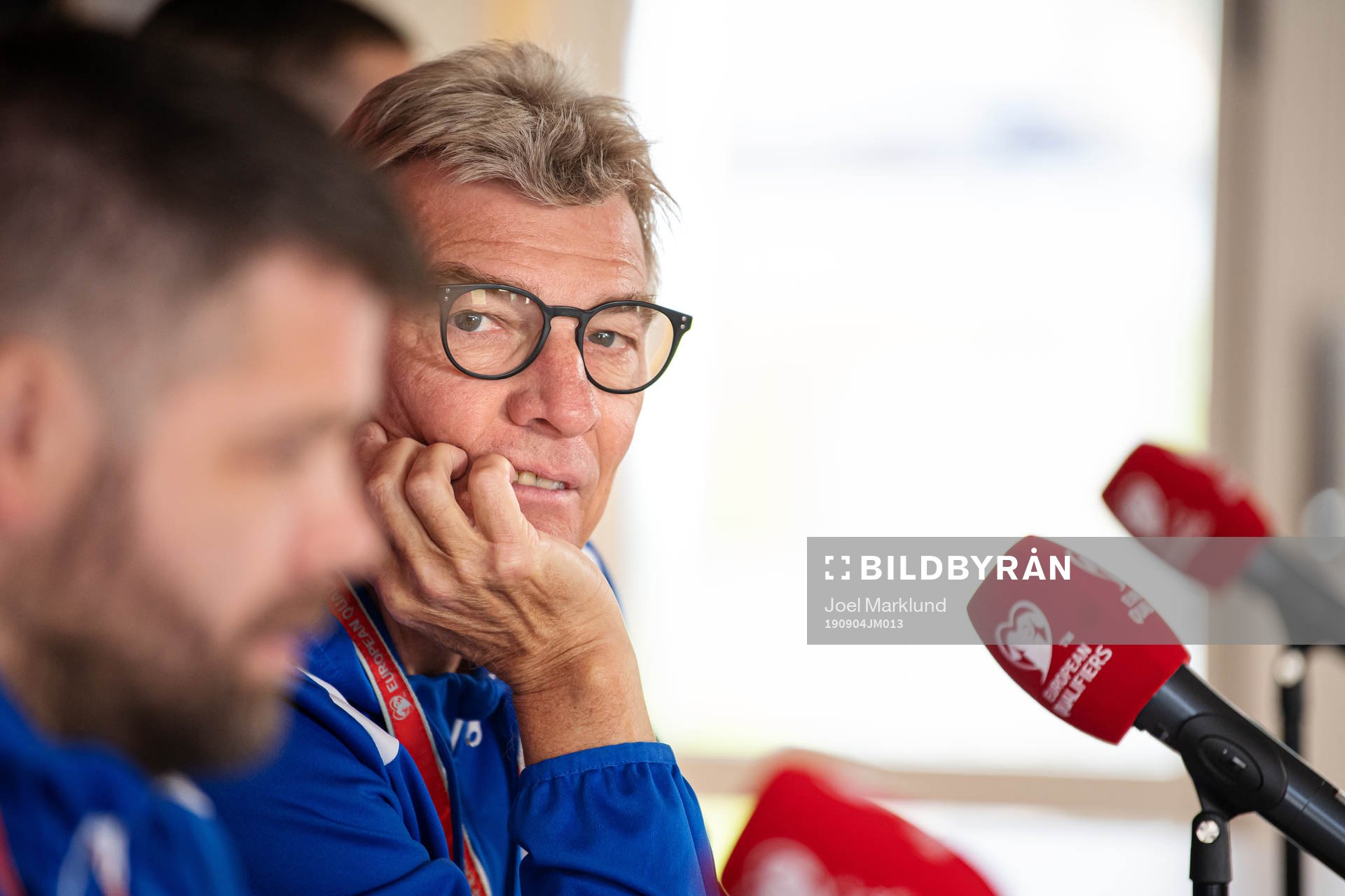Lars Olsen, head coach of the Faroe Islands national