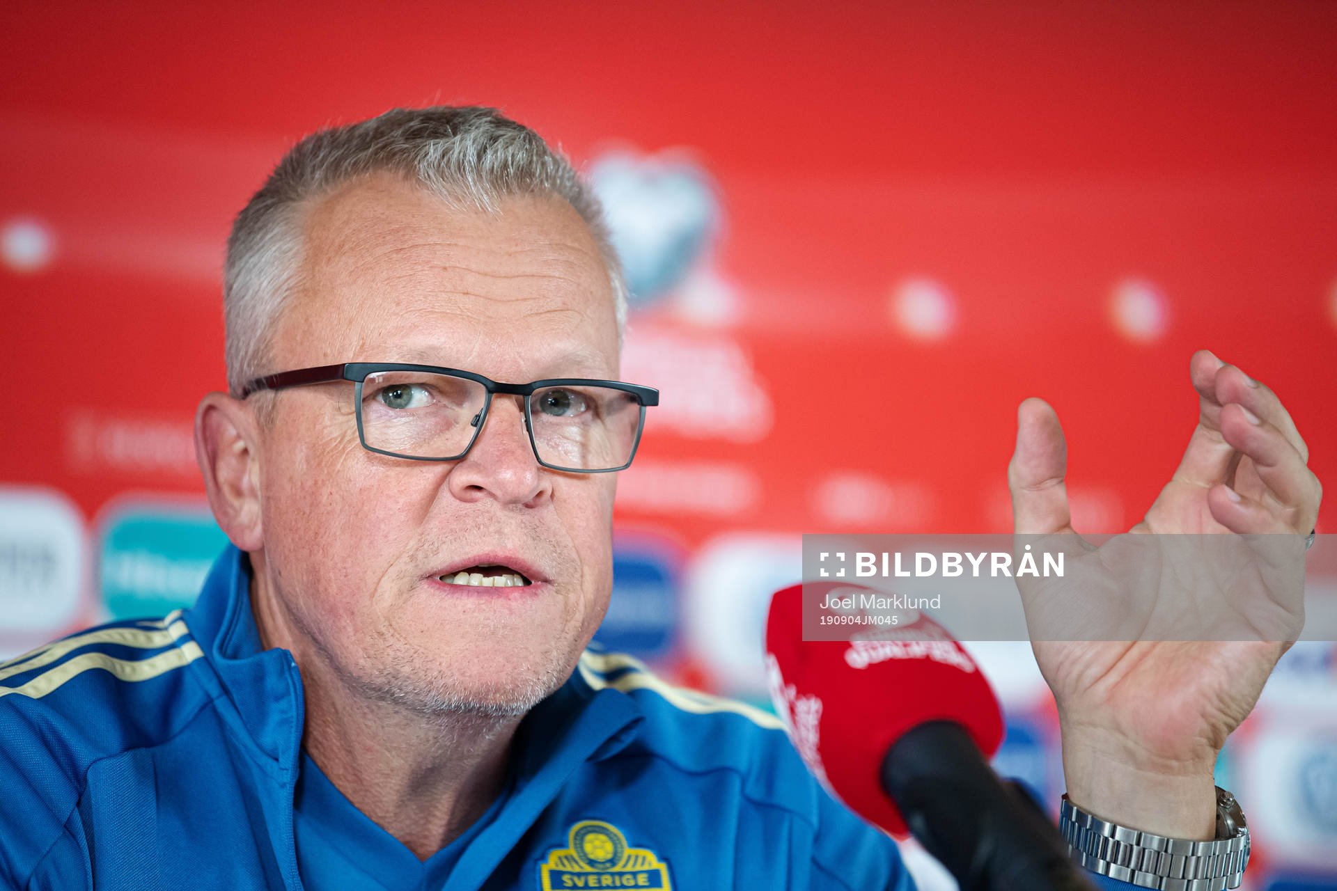 Head coach Janne Andersson of the Swedish national football