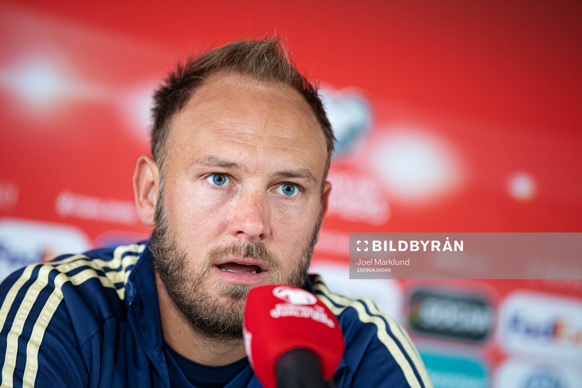 Andreas Granqvist of the Swedish national football team