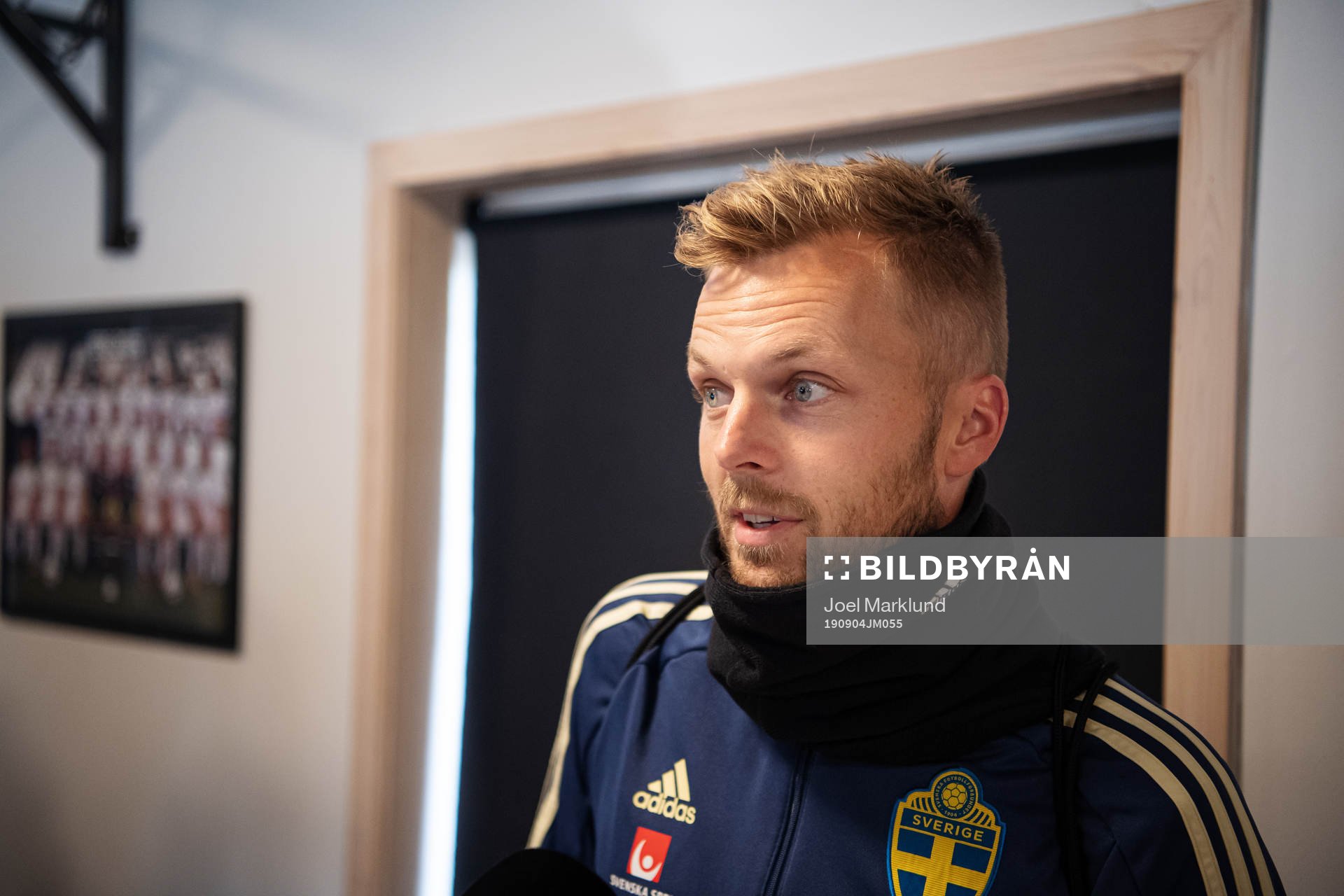 Sebastian Larsson of the Swedish national football team