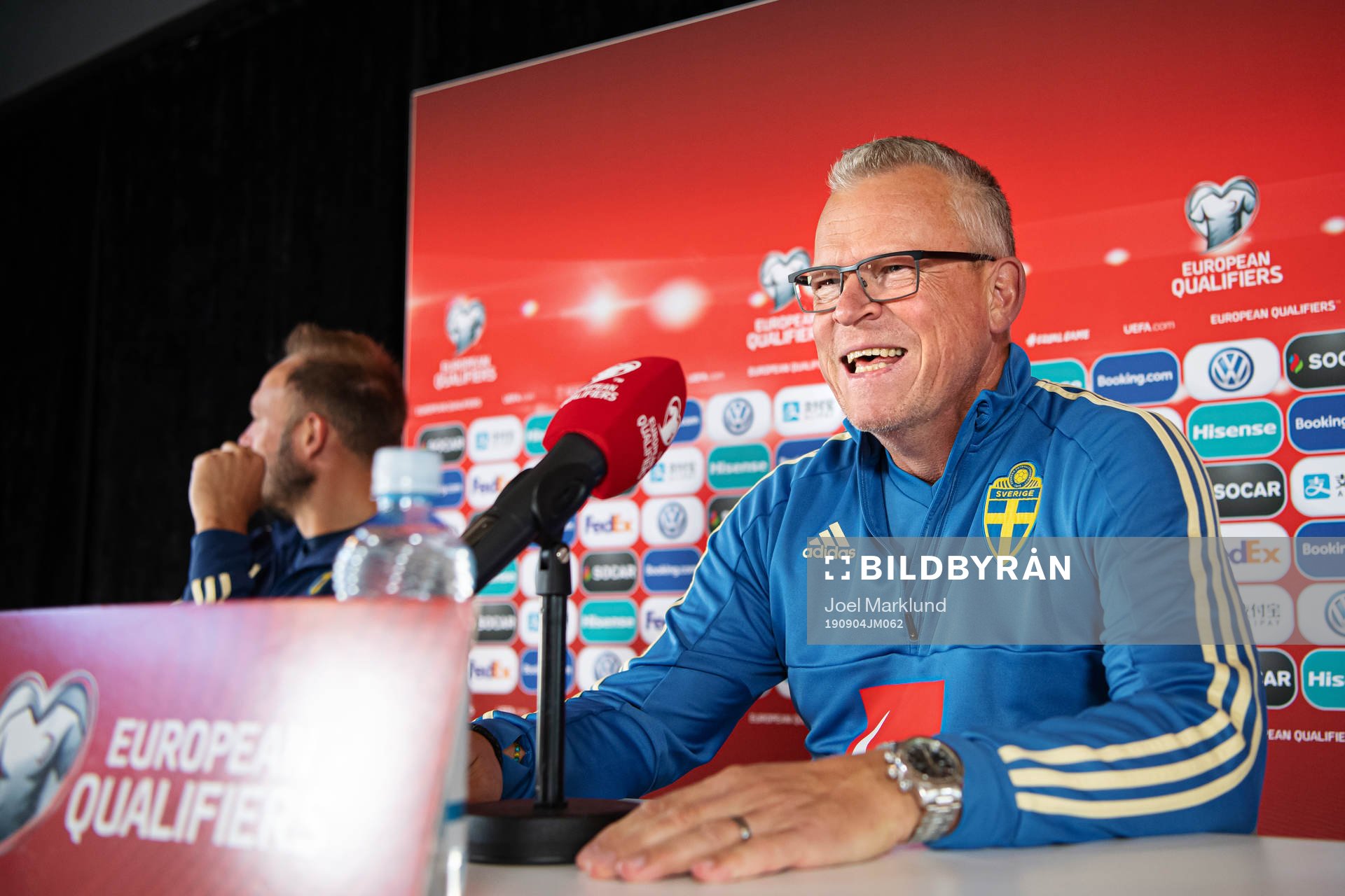Head coach Janne Andersson of the Swedish national football